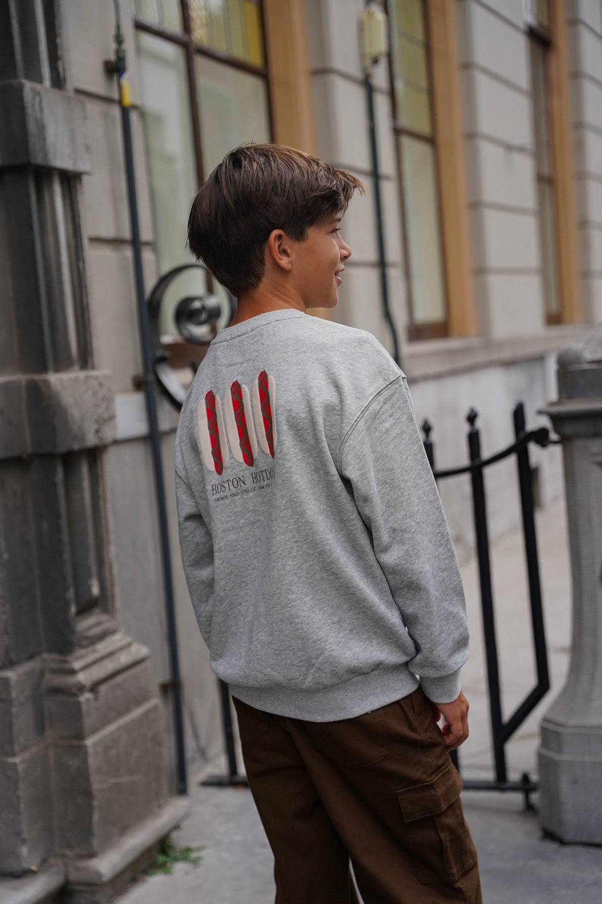 Like Flo Dail Sweater Grijs melange