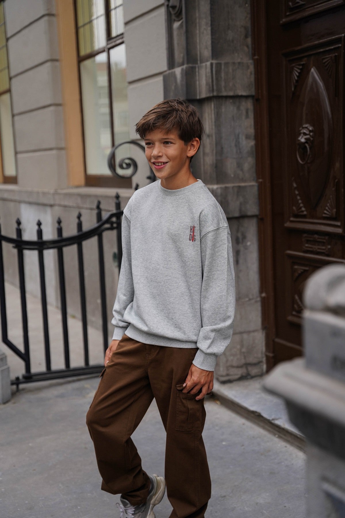 Like Flo Dail Sweater Grijs melange