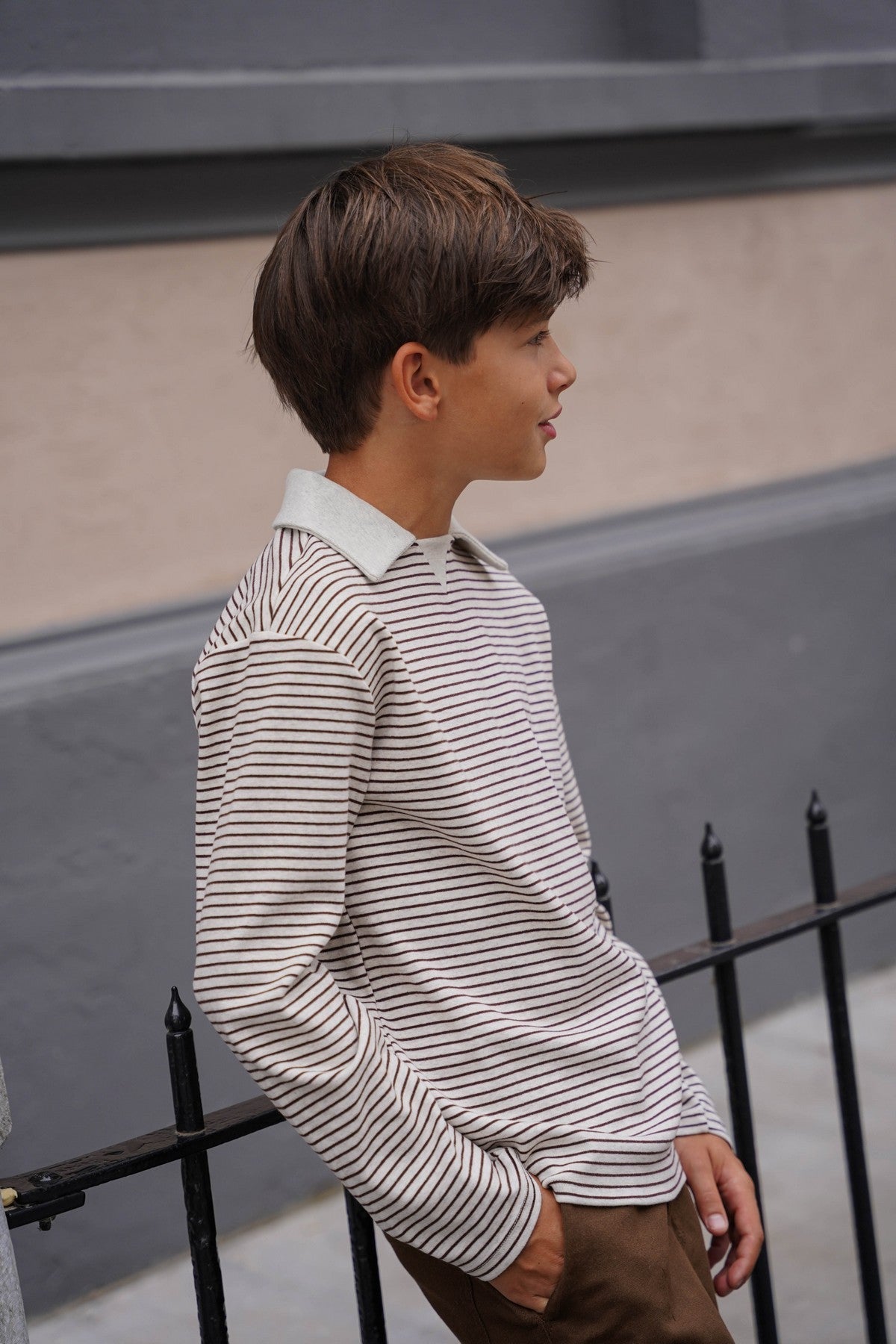 Like Flo Elian Sweater donkerbruin