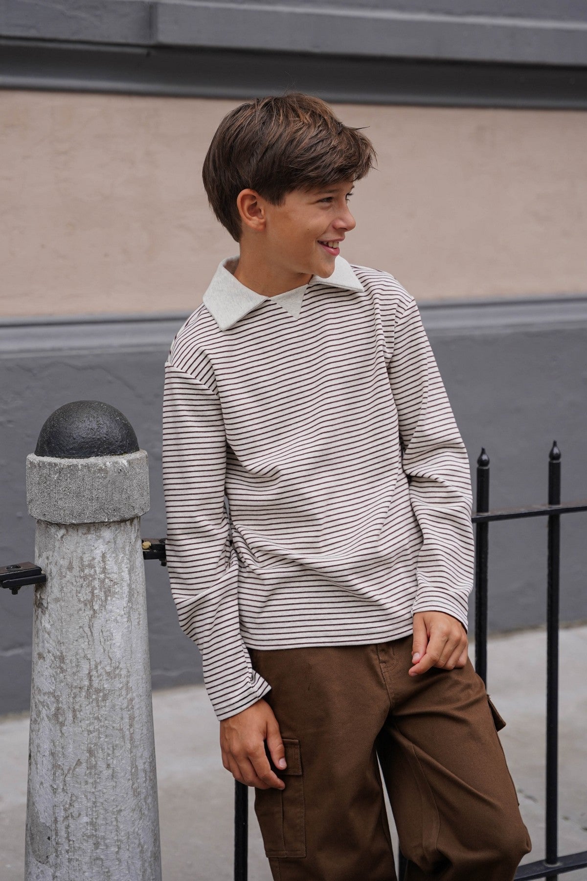 Like Flo Elian Sweater donkerbruin
