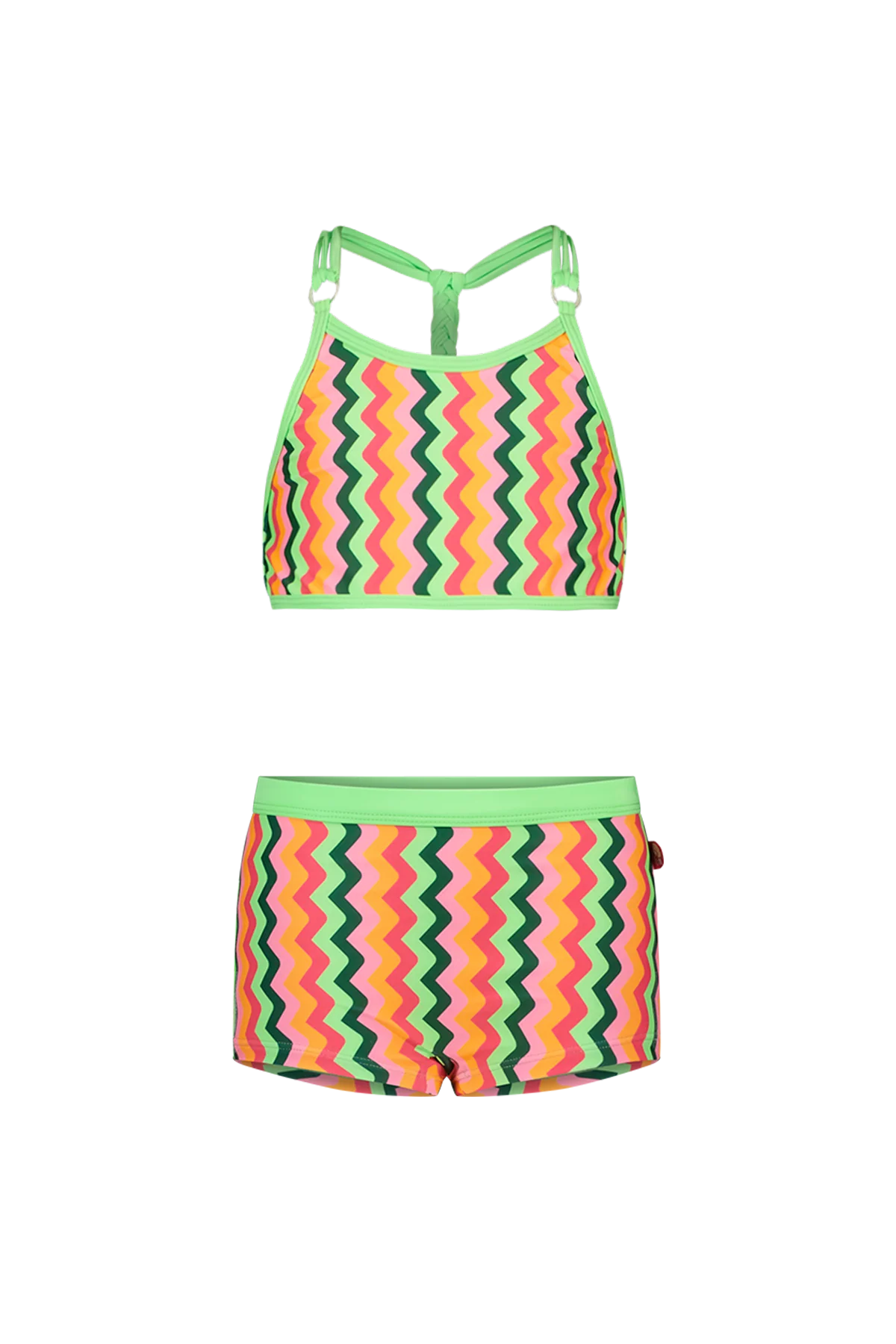 Zigzag braid Just Beach girls bikini