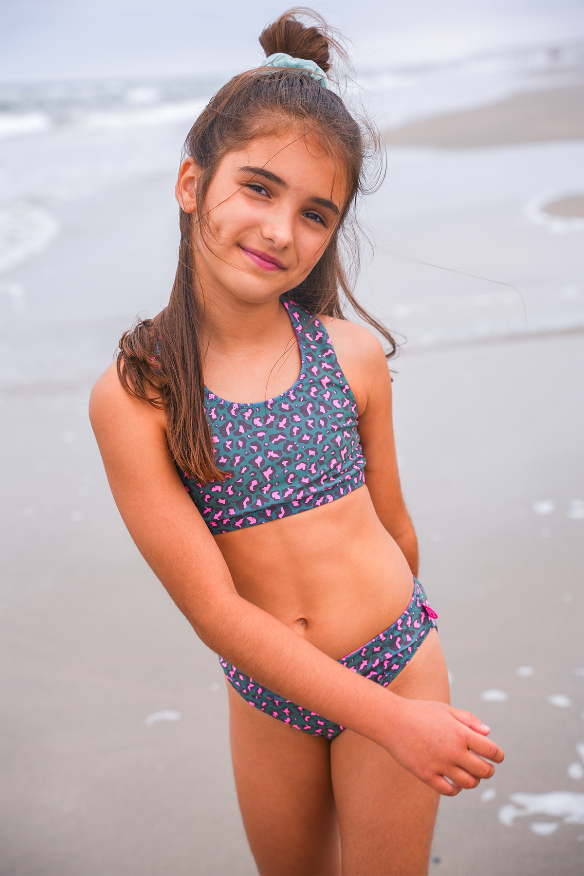 Just Beach Inside out bikini Flower jungle