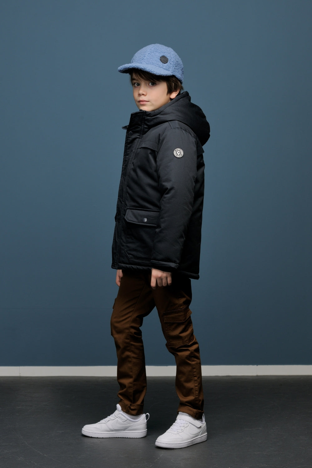 ◘ BUDDY ◘ Garçon parka *Navy*