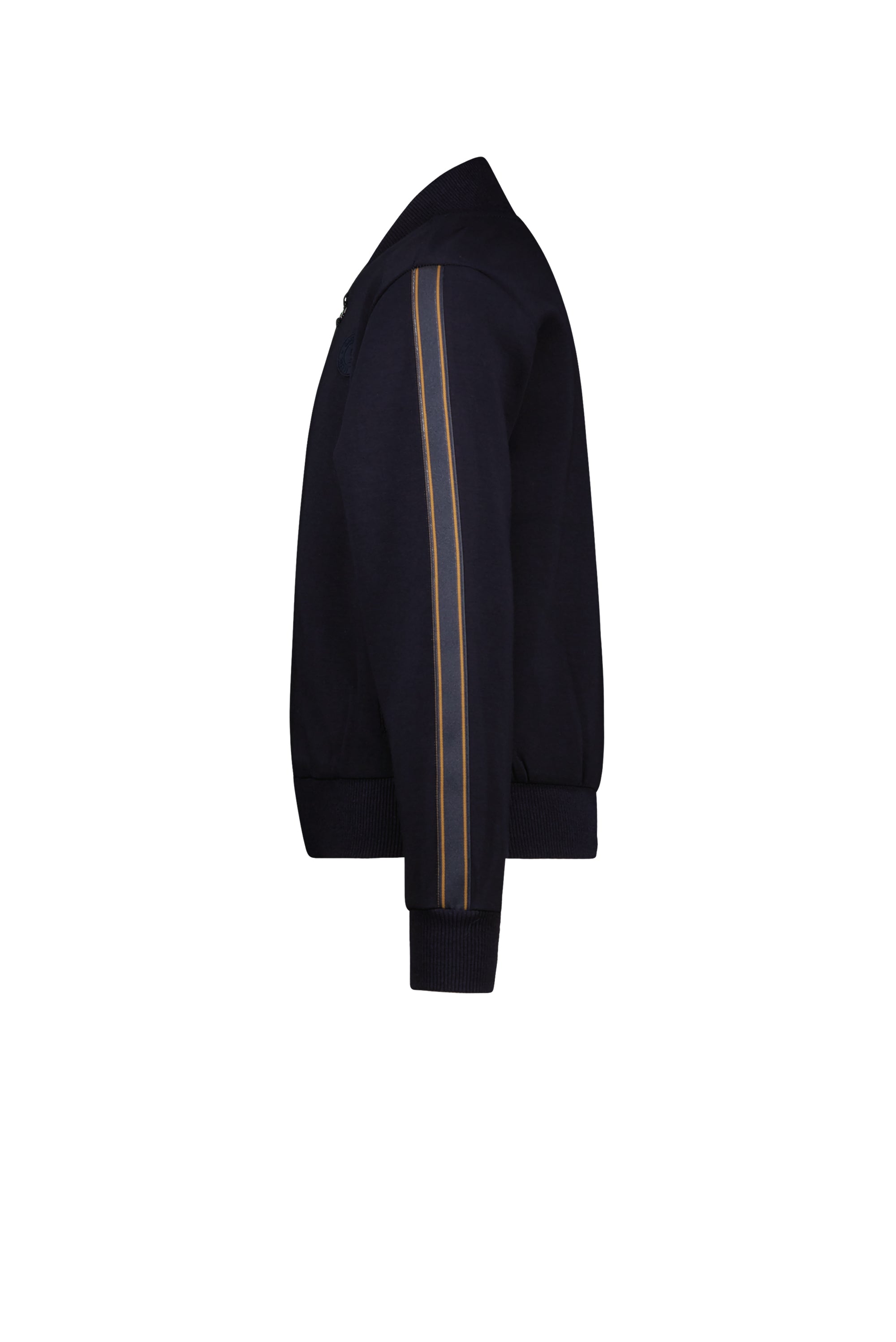◘ OSLO ◘ logo tape zip-up *Navy*