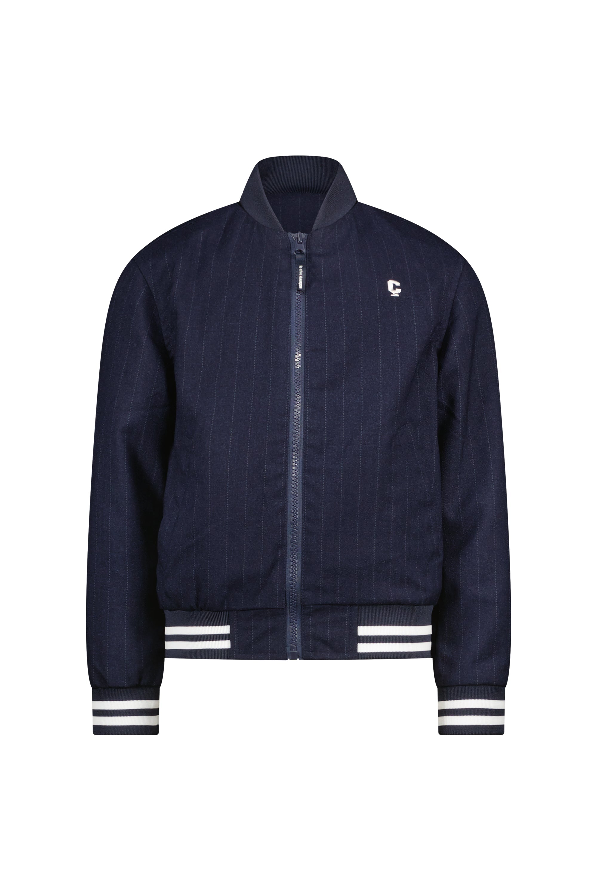 Le Chic Garçon BRIAN Nadelstreifen-Bomberjacke *Navy*