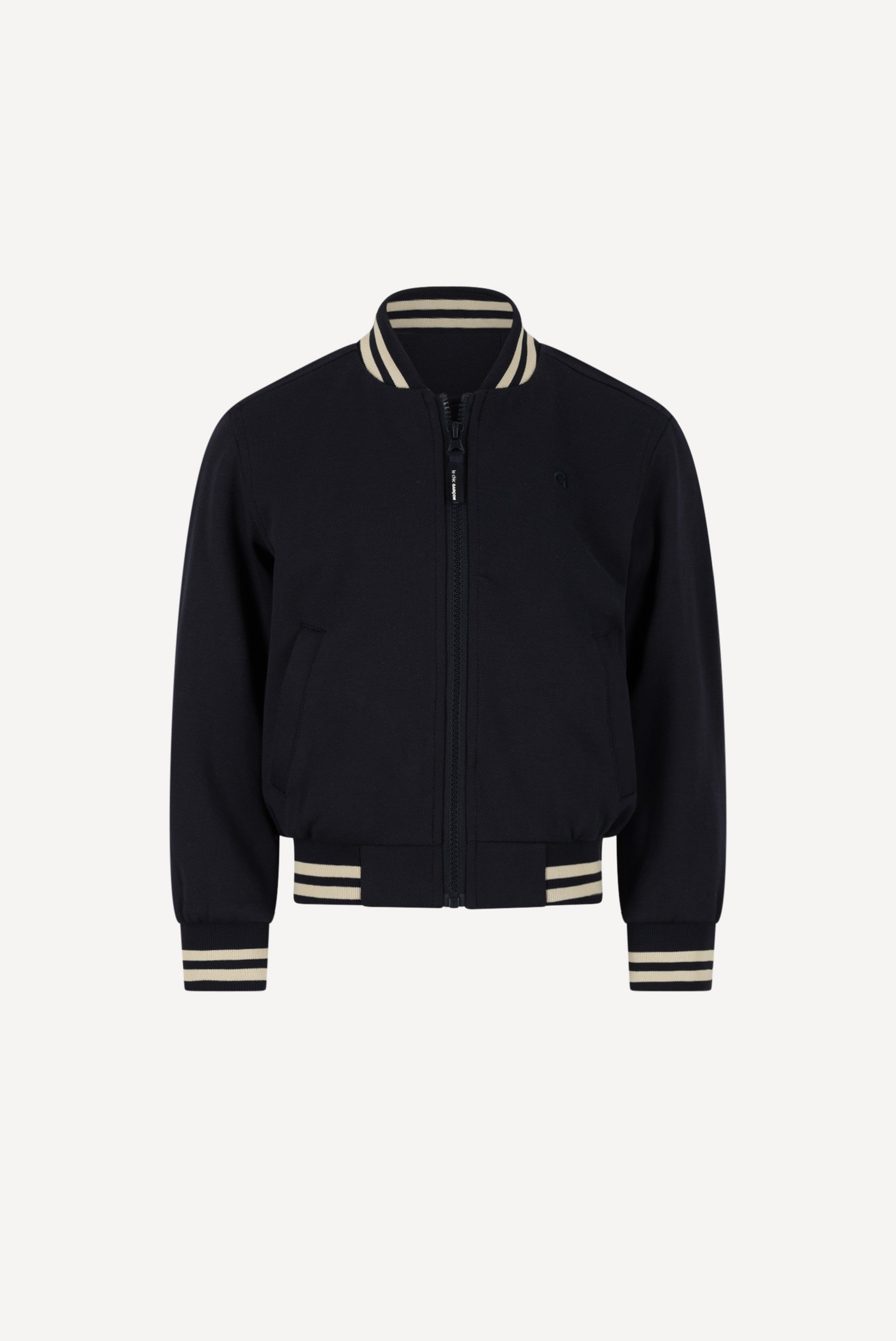Le Chic Garcon BRIAN bomber. Navy