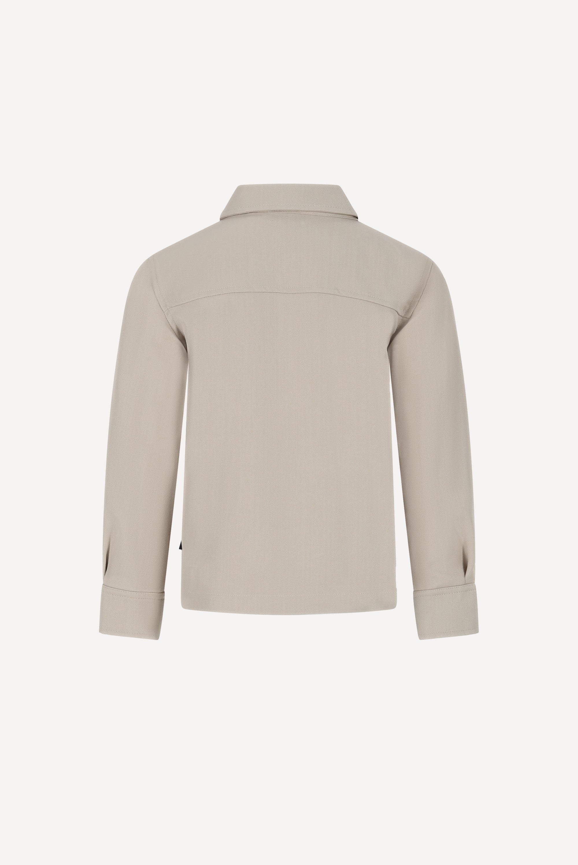 Le Chic Garcon EVILO overshirt. Oyster Grey