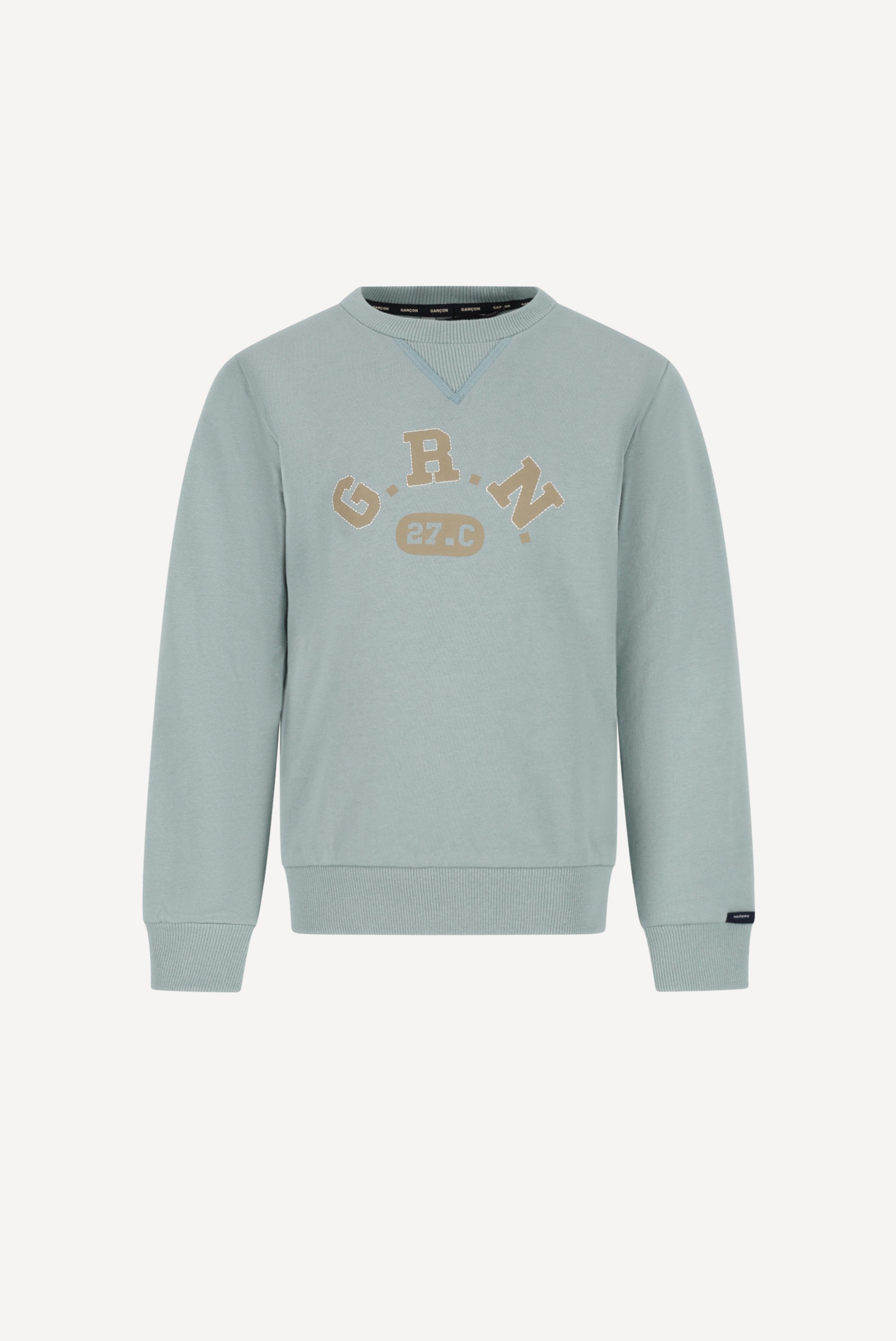 Le Chic Garcon OLIVER sweater. Sage Green