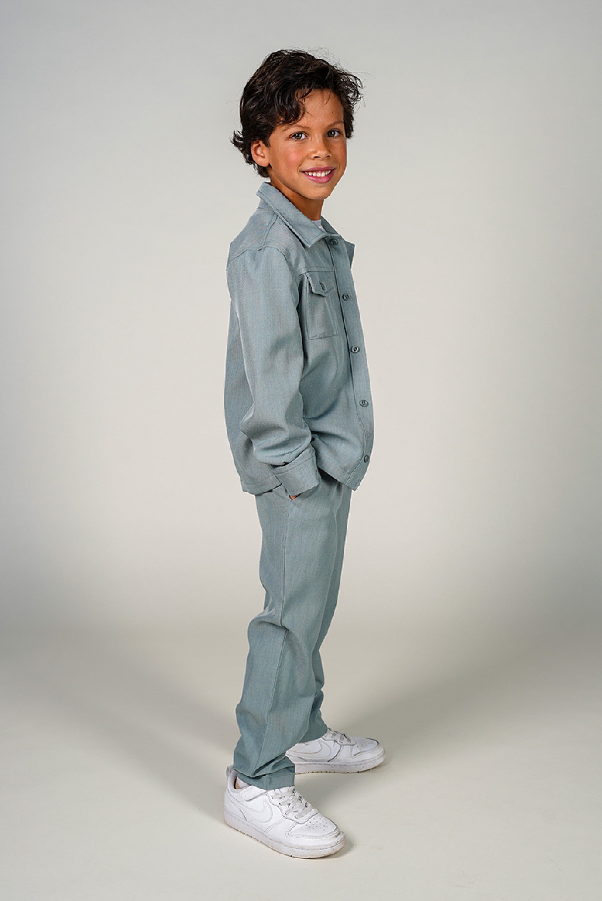 Le Chic Garcon DONKY broek. Sage Green