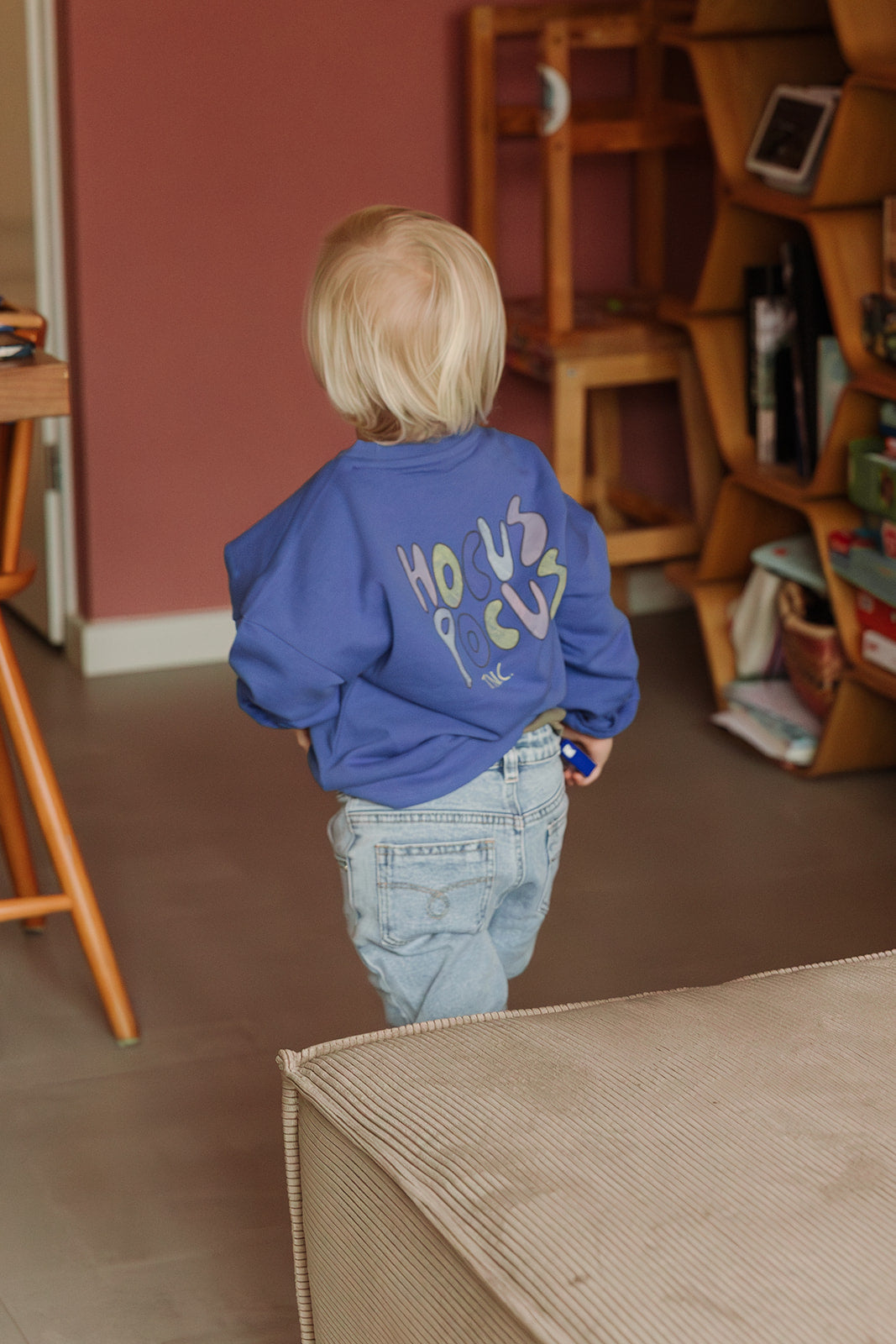 The New Chapter Billie Sweater Blauw Magic