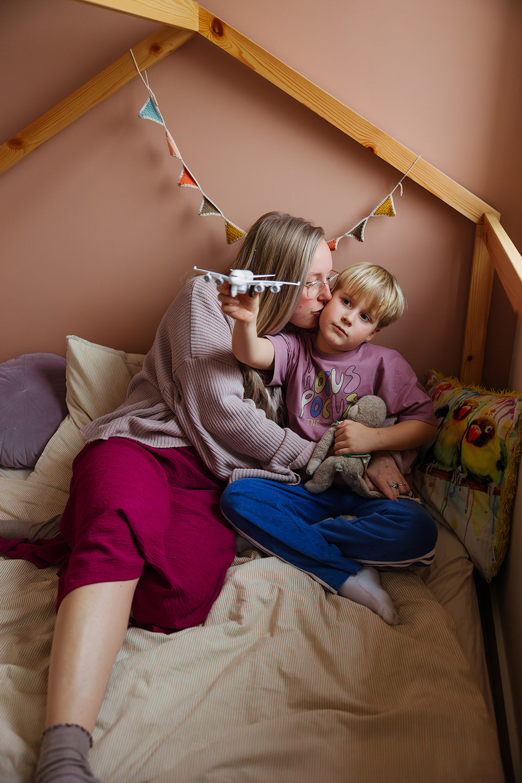 The New Chapter Bo T-shirt Paars Magic