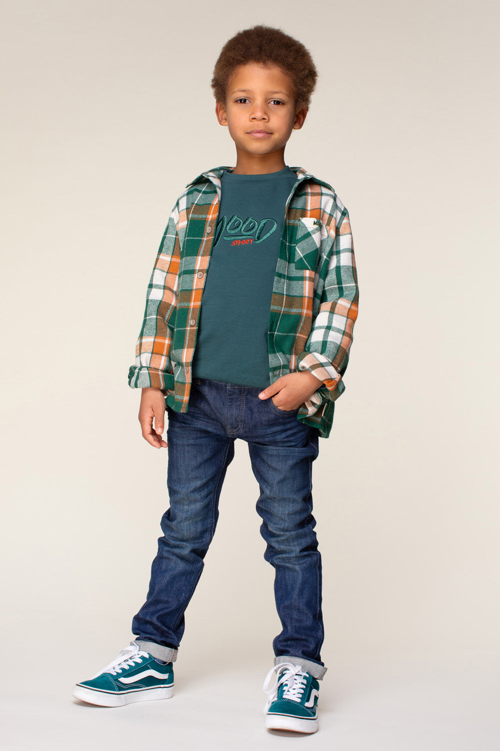 Moodstreet OLIVER overshirt forest green