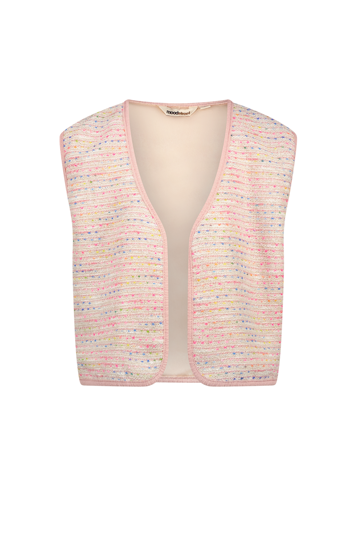 VAJEN multicolour tweed gilet