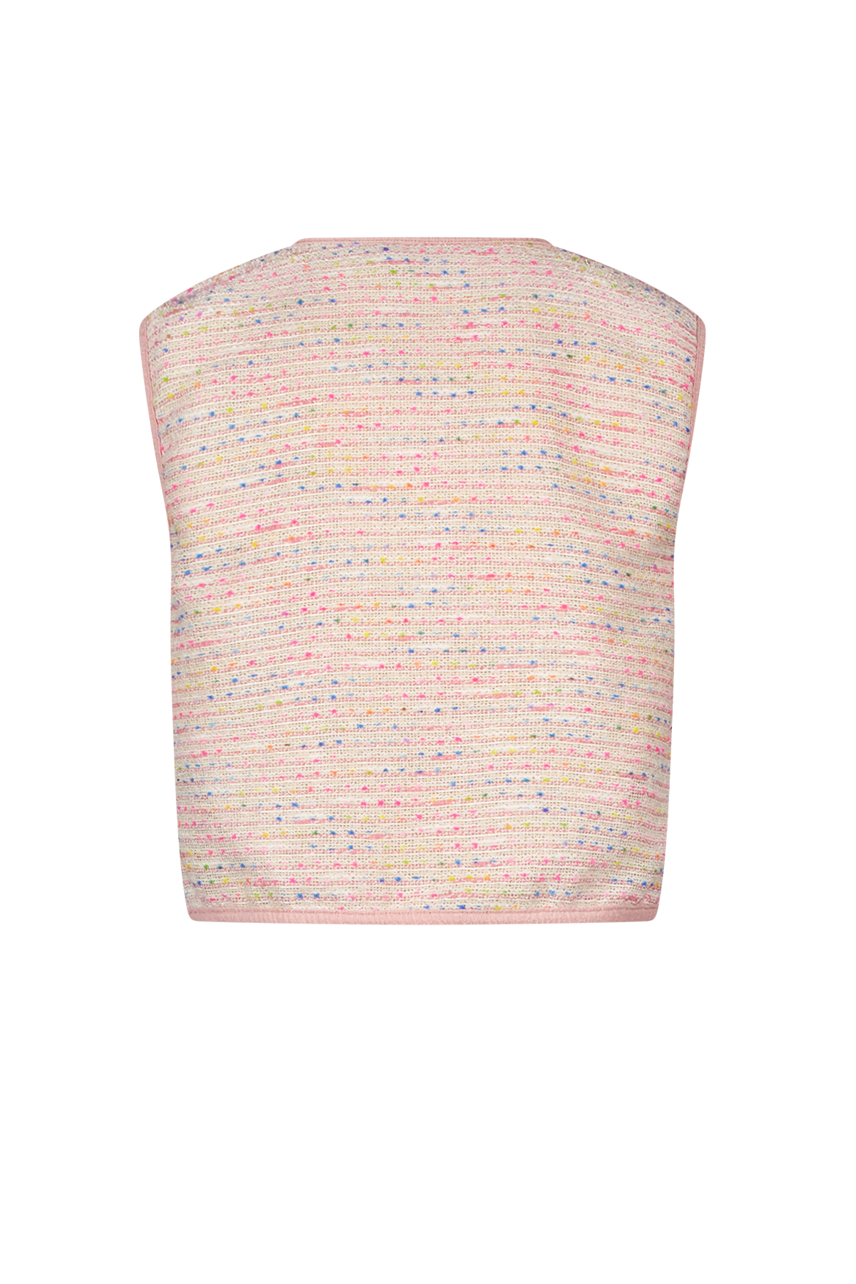 VAJEN multicolour tweed gilet