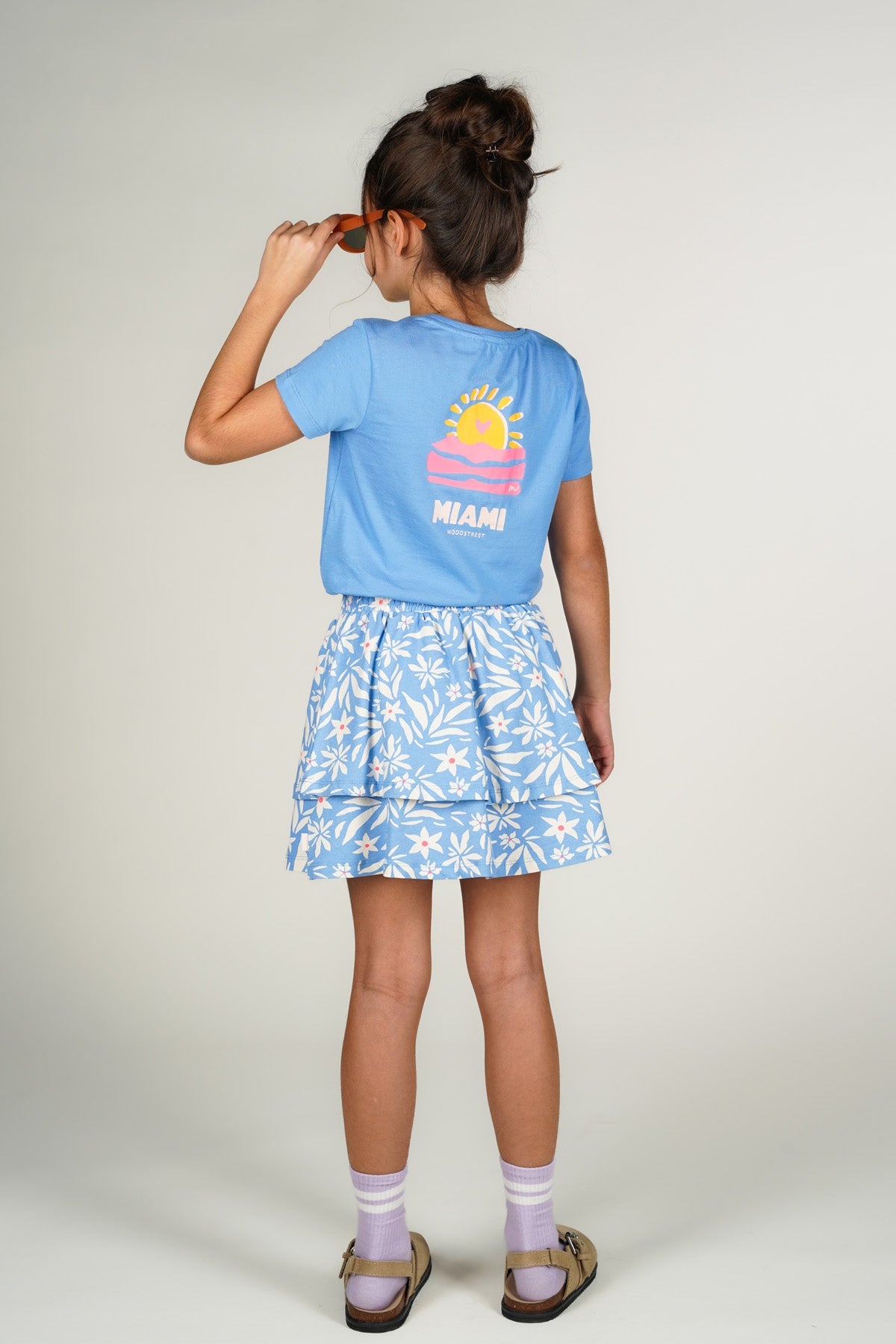 Moodstreet Rebelle Miami-Flowers Skirt