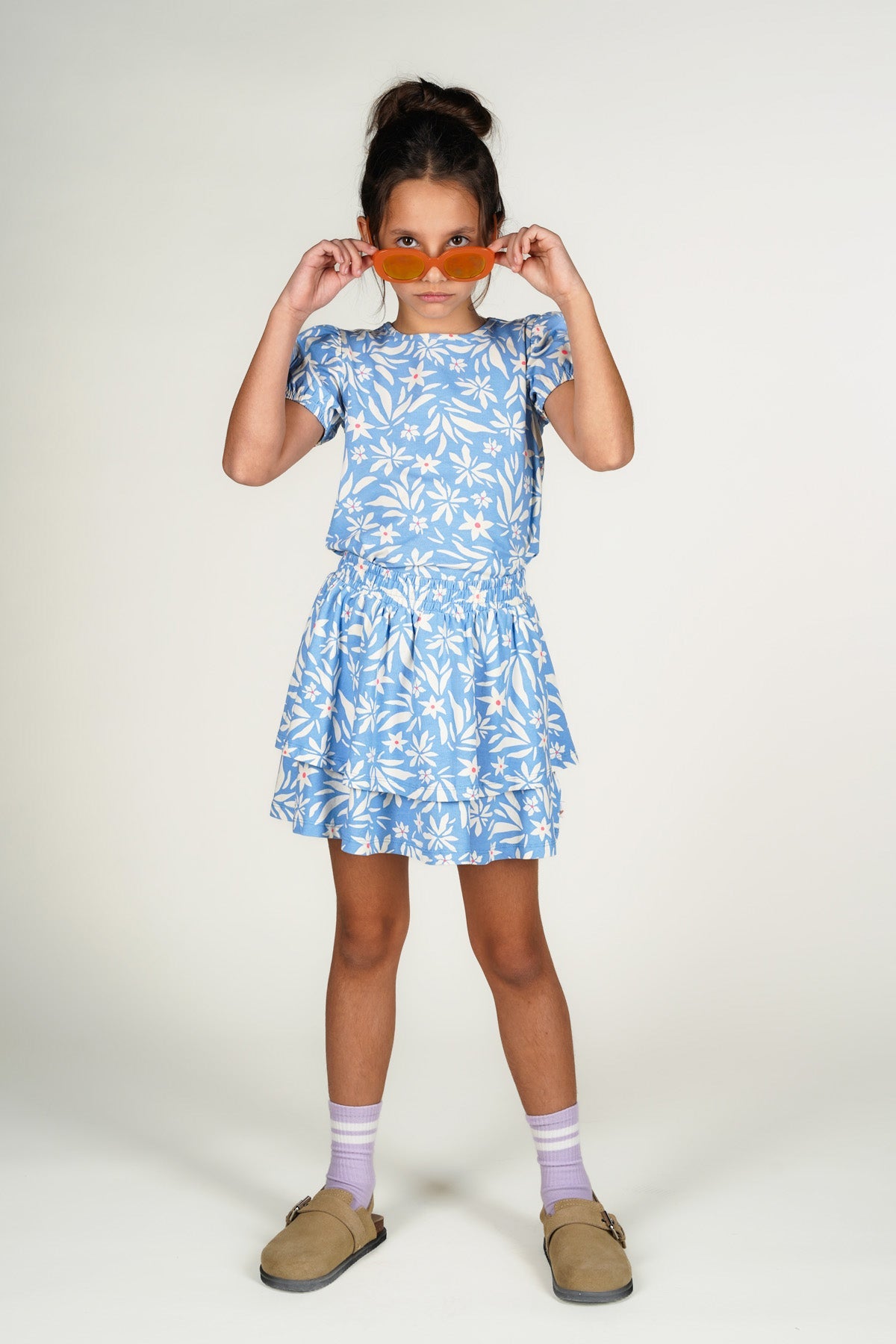 Moodstreet Rebelle Miami-Flowers Skirt