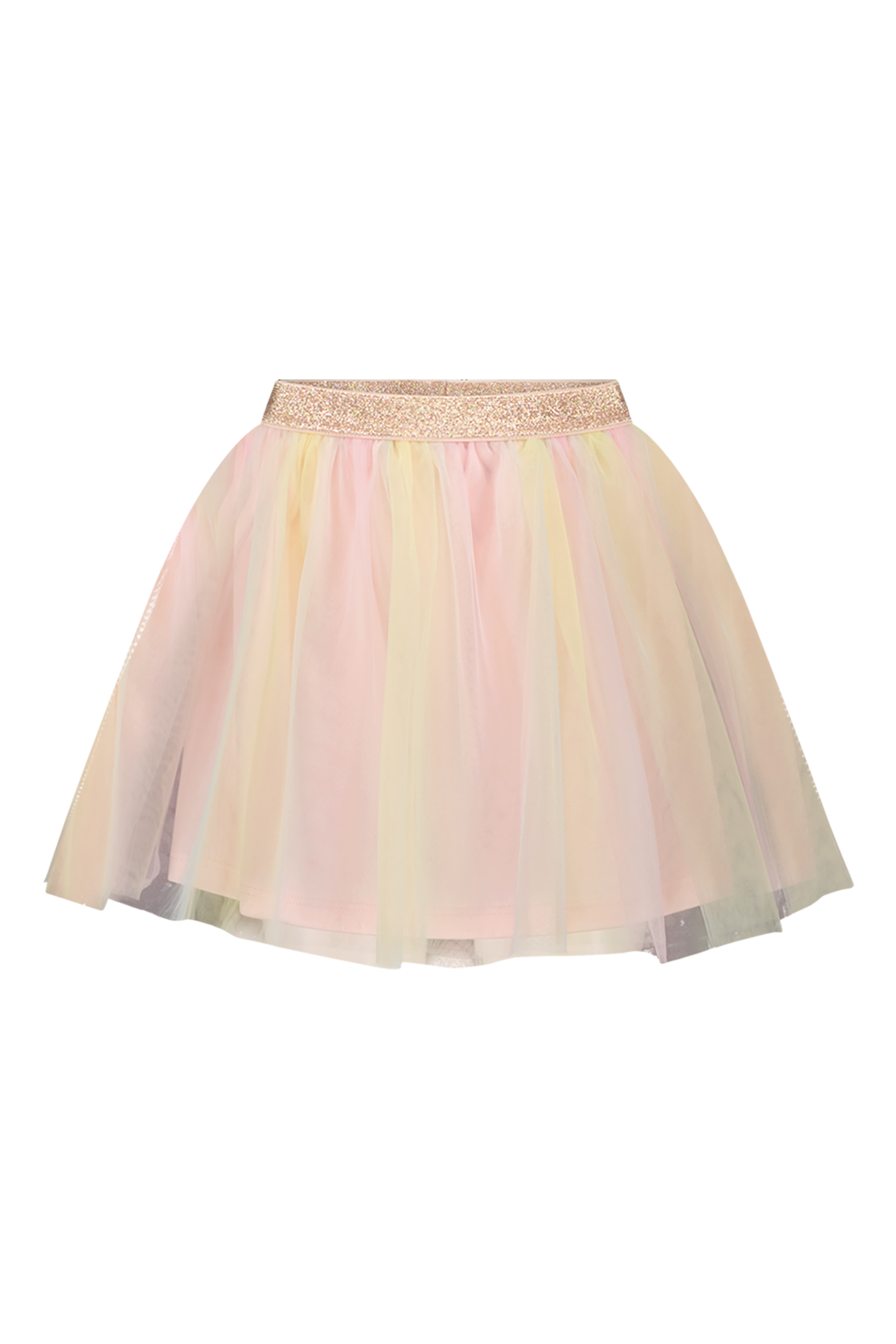 Moodstreet Raeven Rainbow Tule Skirt