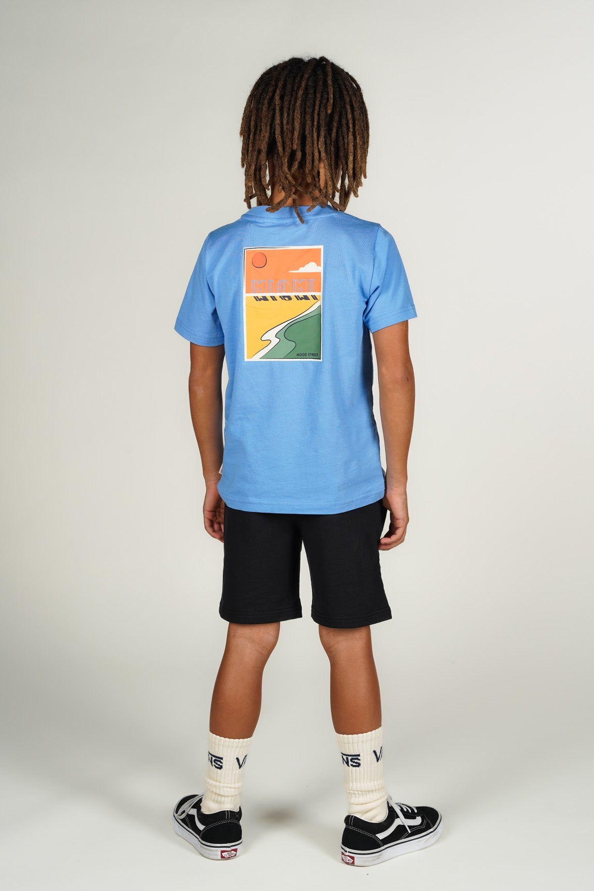 Moodstreet Lewis Waves Spot T-Shirt