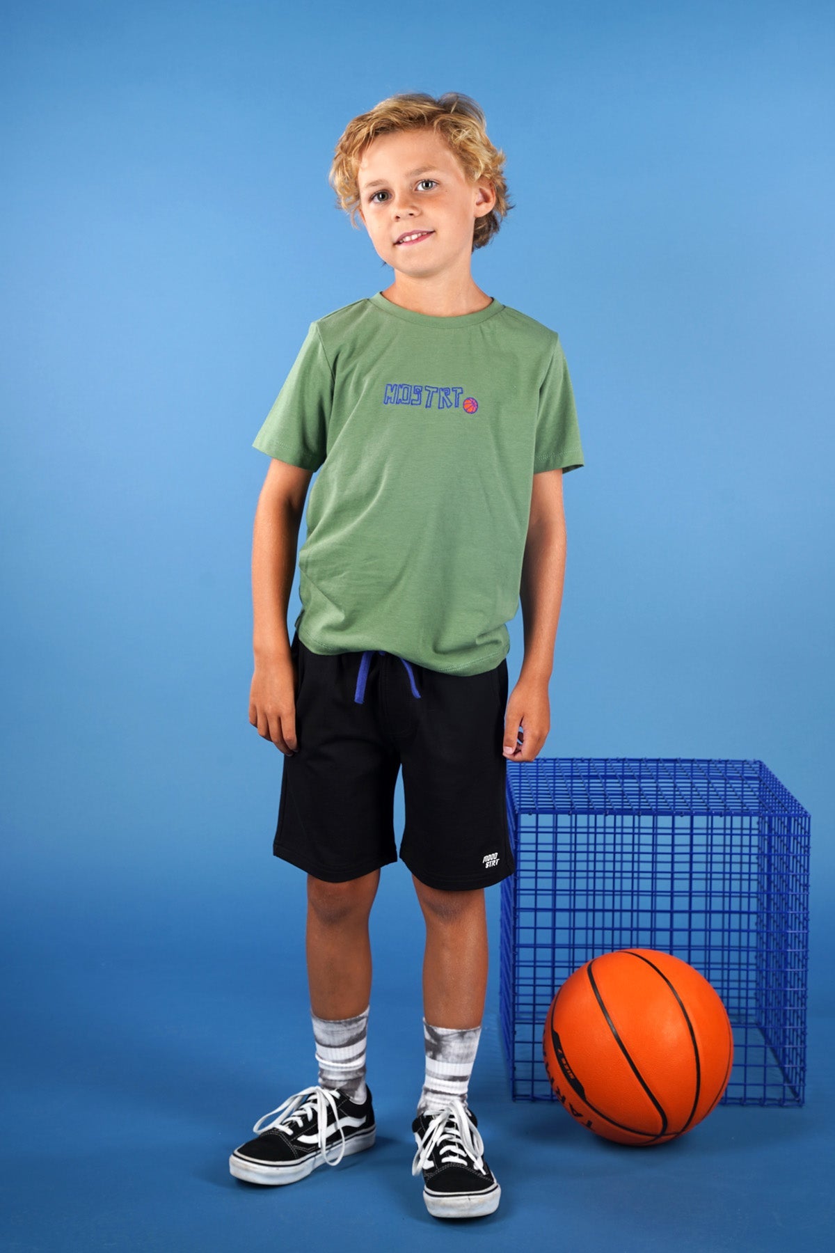 Moodstreet Lewis B-Ball Slam-Dunk T-Shirt