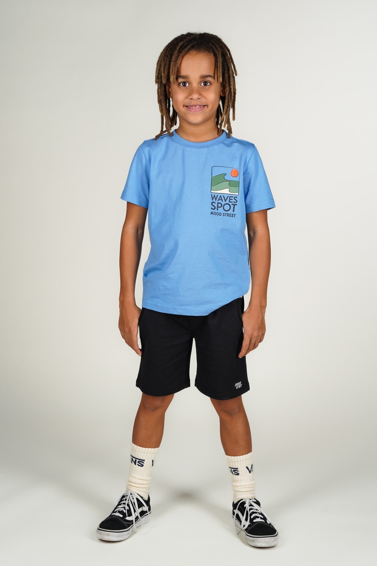 Moodstreet Billie Summer Sweatshorts Black