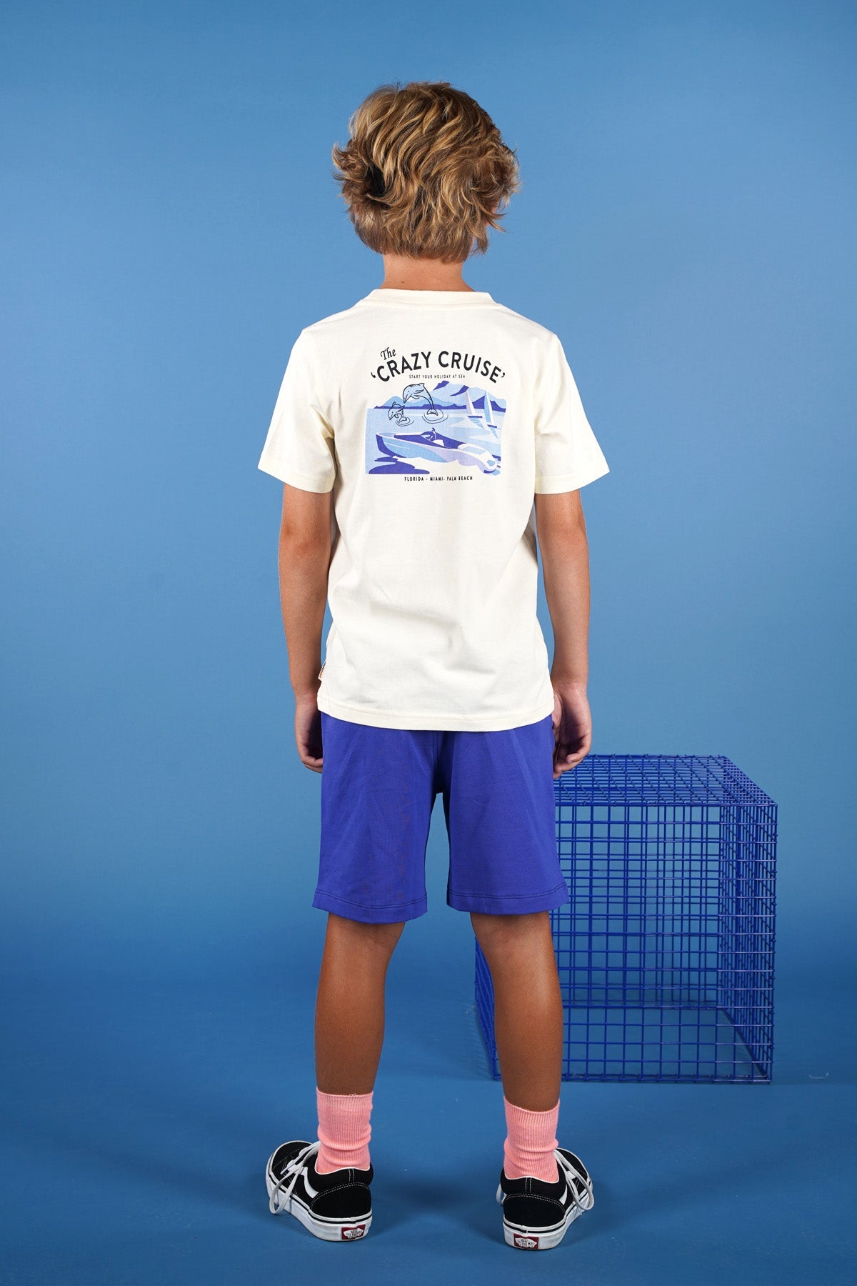 Moodstreet Billie Summer Sweatshorts Ultra Blue