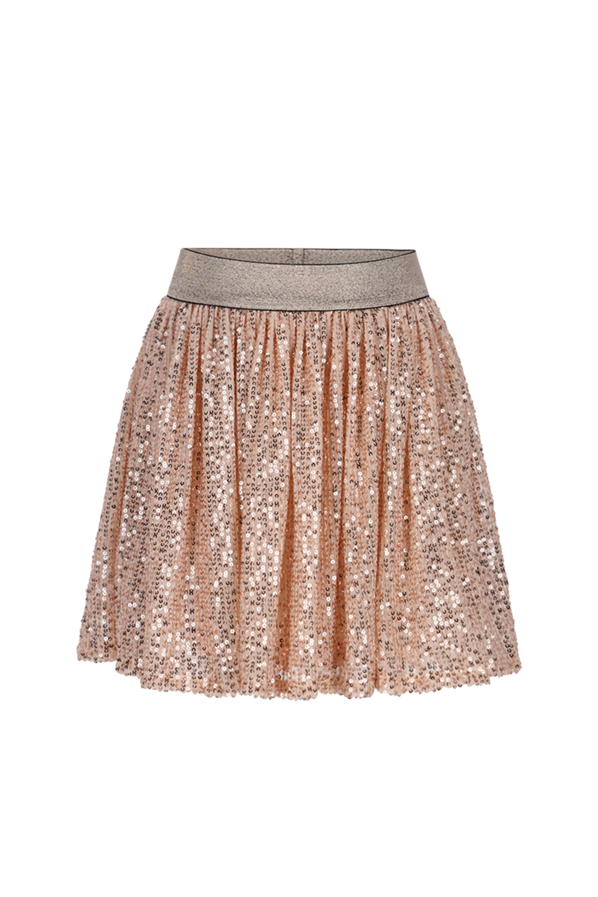 Moodstreet Rori Glitter Rok -Goud-