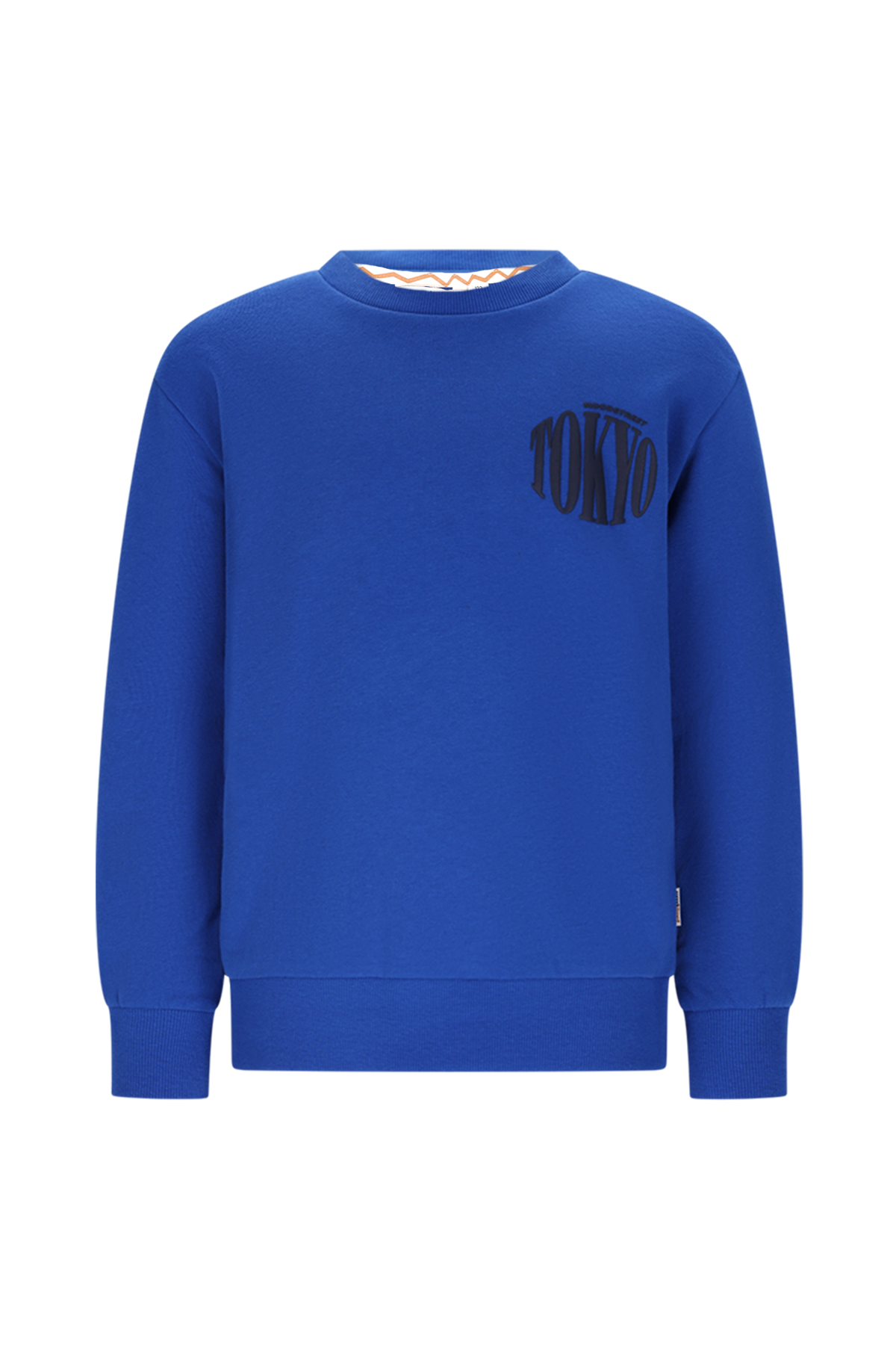 Moodstreet Simon Mount Fuji Sweater -Kobalt-