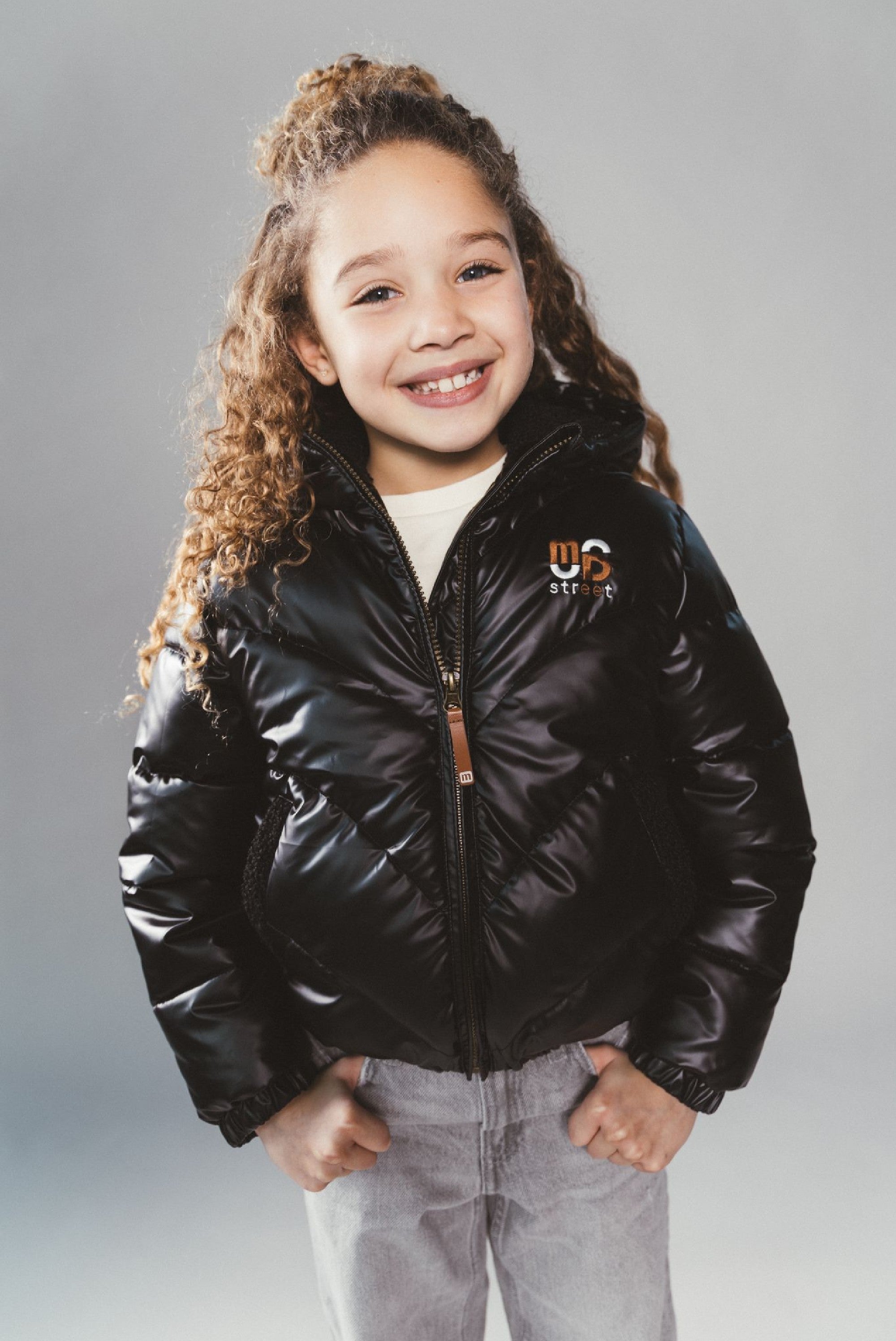 Moodstreet JILL gewatteerde bomber - Black