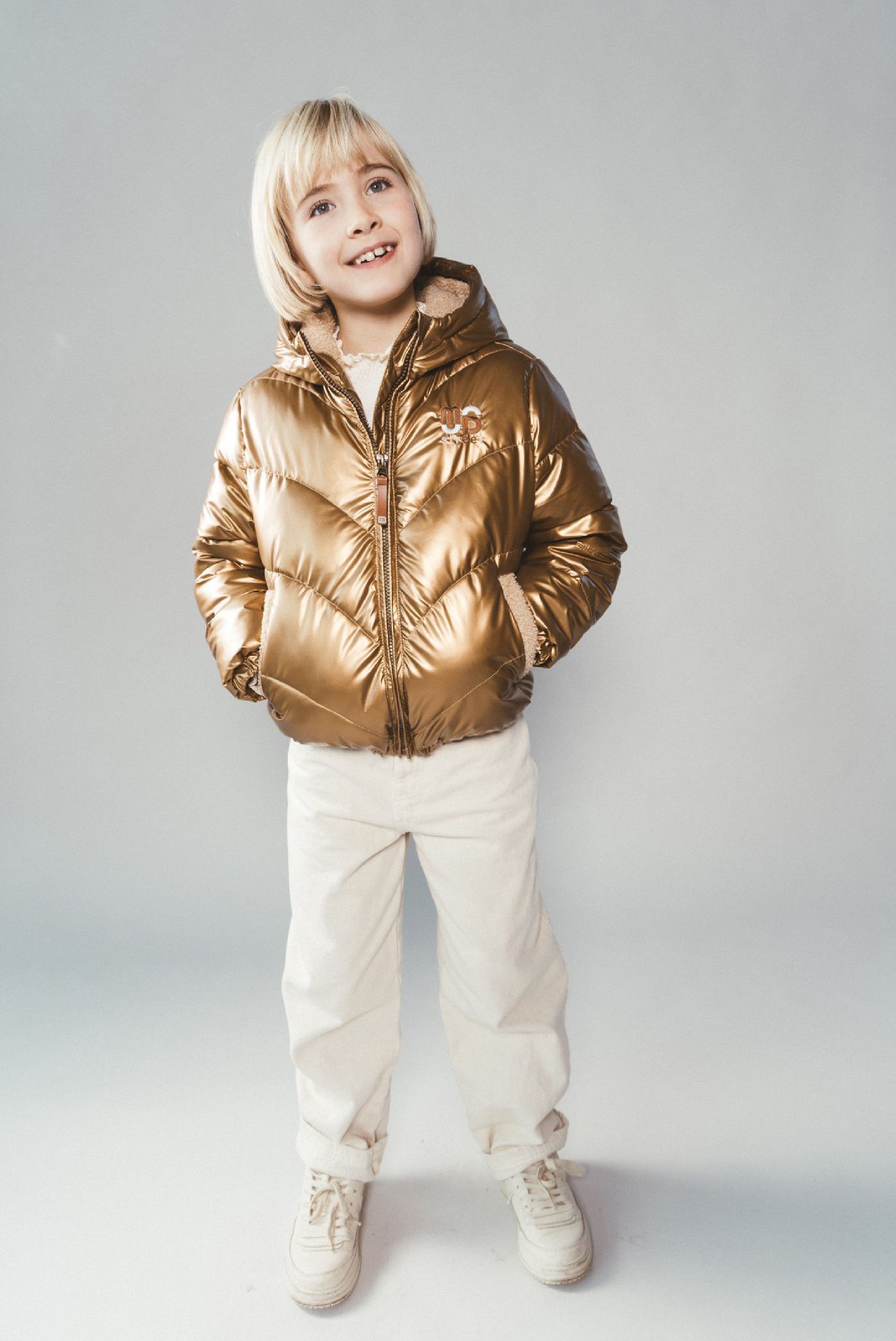 Moodstreet JILL gewatteerde bomber - Dark Gold