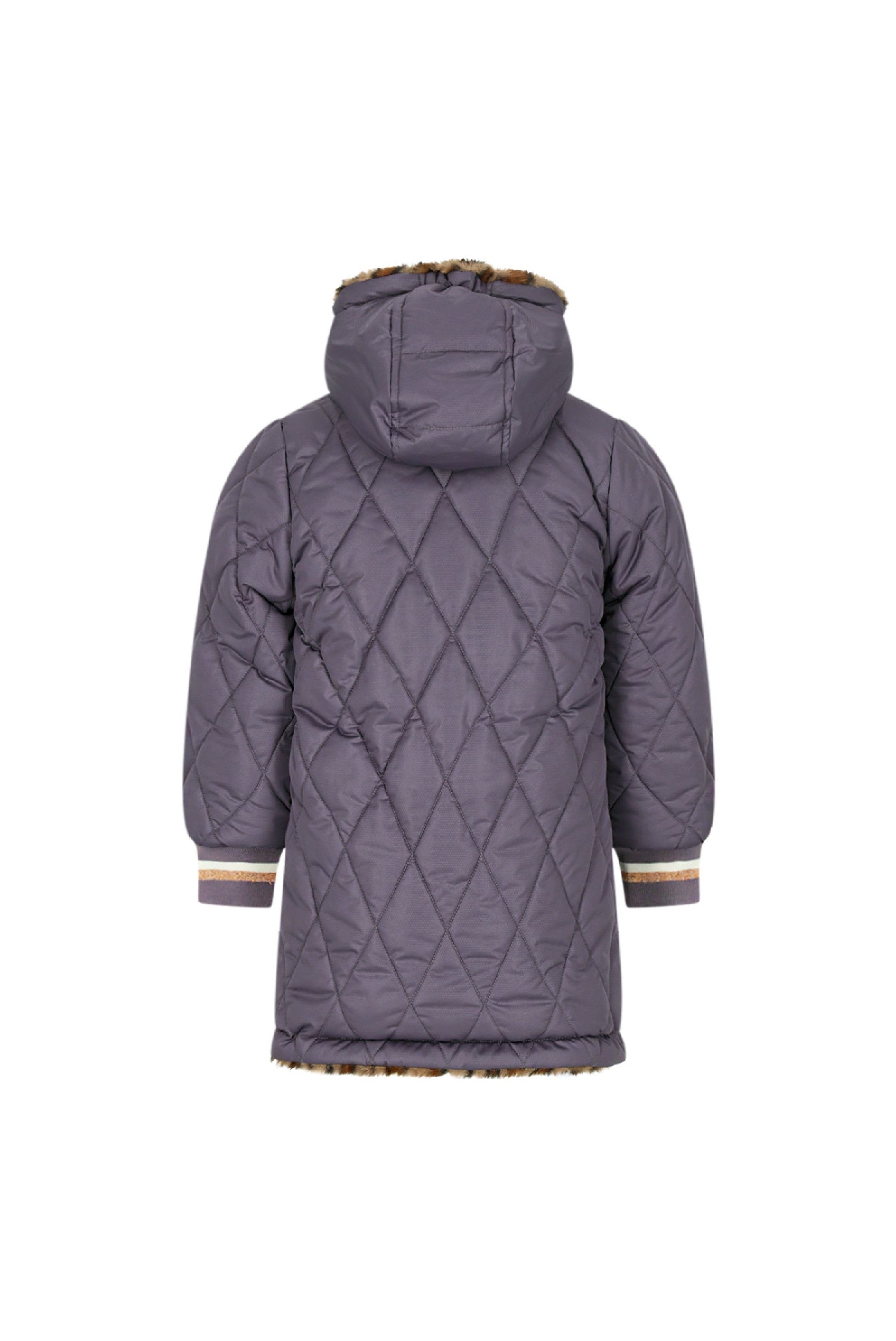 Moodstreet JULA reversible parka - Dark Lilac