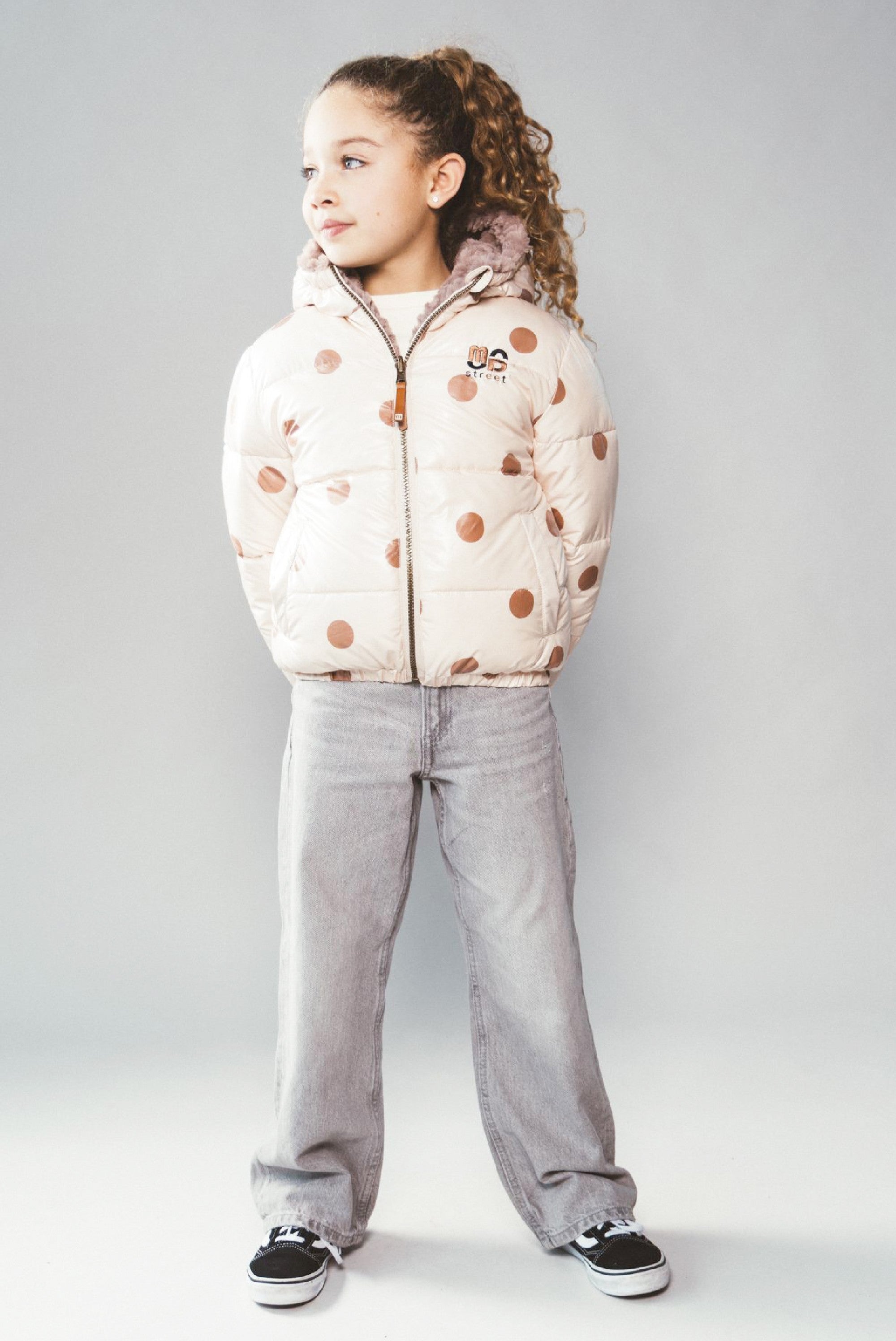 Moodstreet JACKIE reversible bomber - Polka Dot