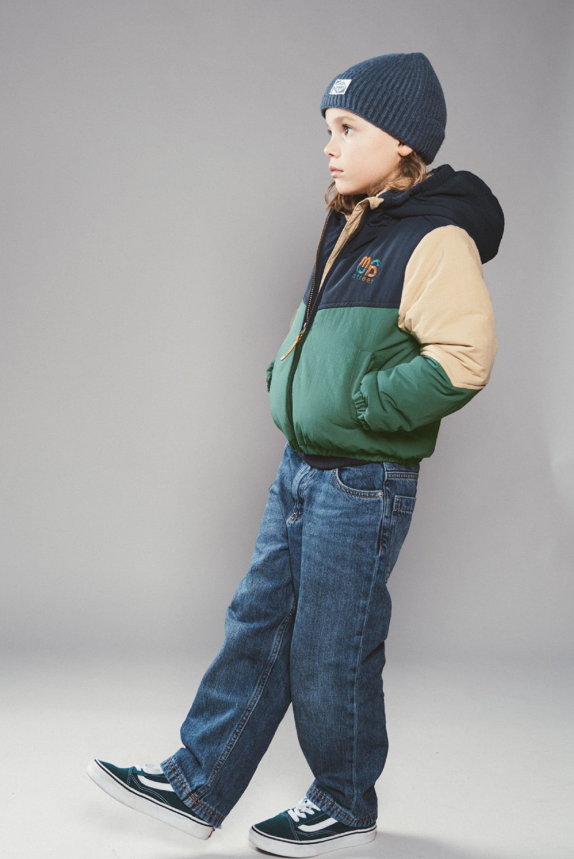 Moodstreet JOSHUA multi-colour jack - Navy