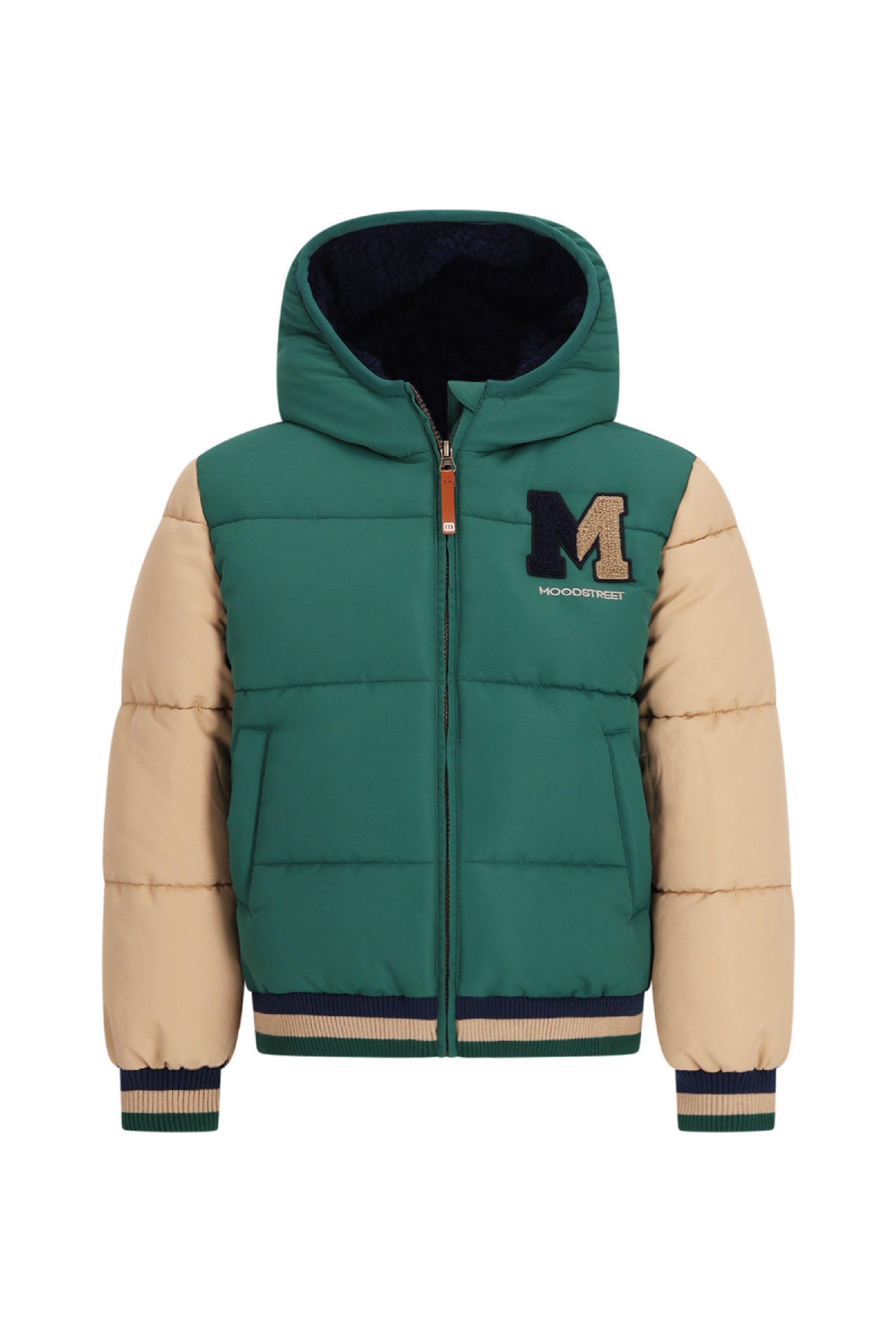 Moodstreet JERICHO winter baseball jack - Sporty Green