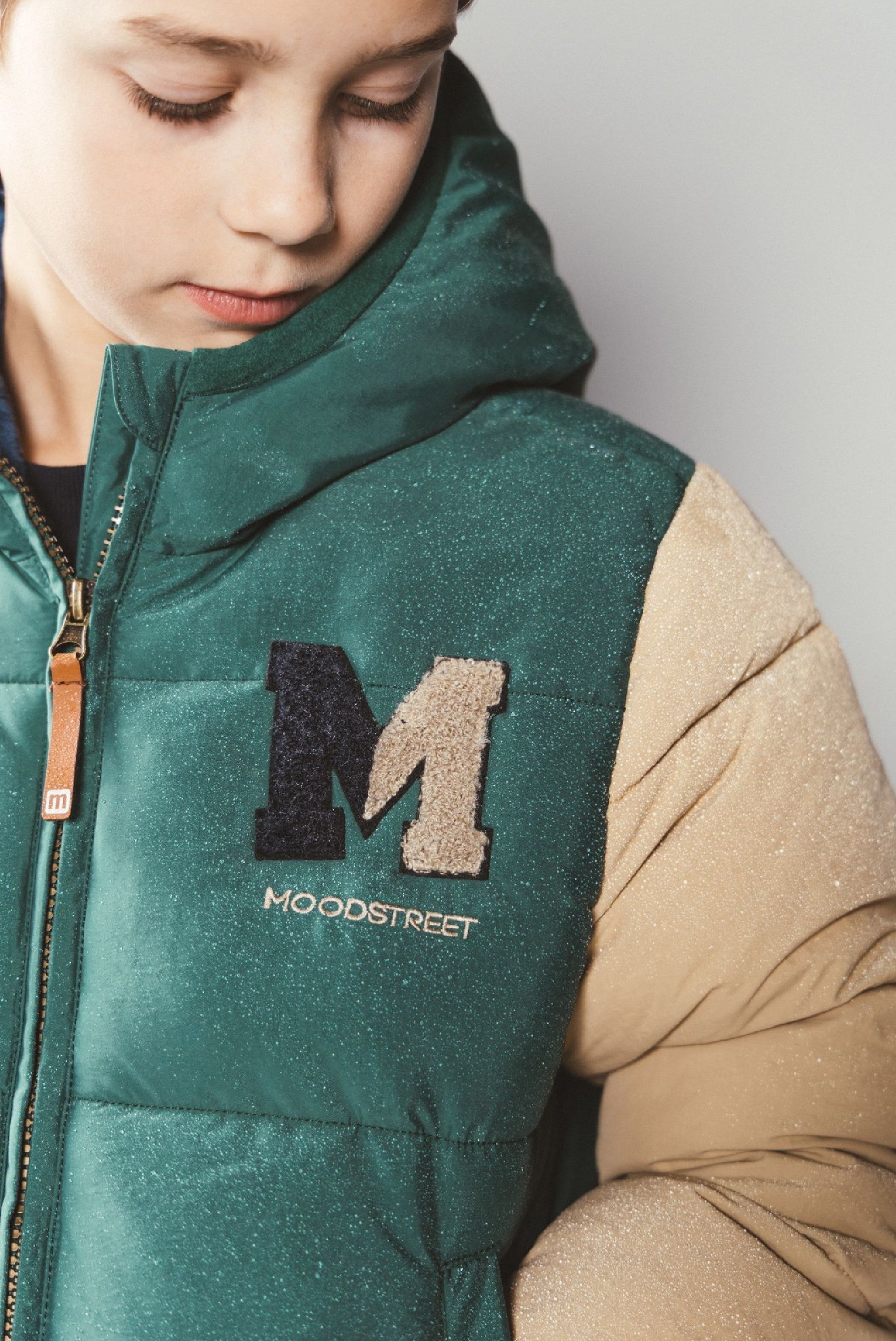 Moodstreet JERICHO winter baseball jack - Sporty Green