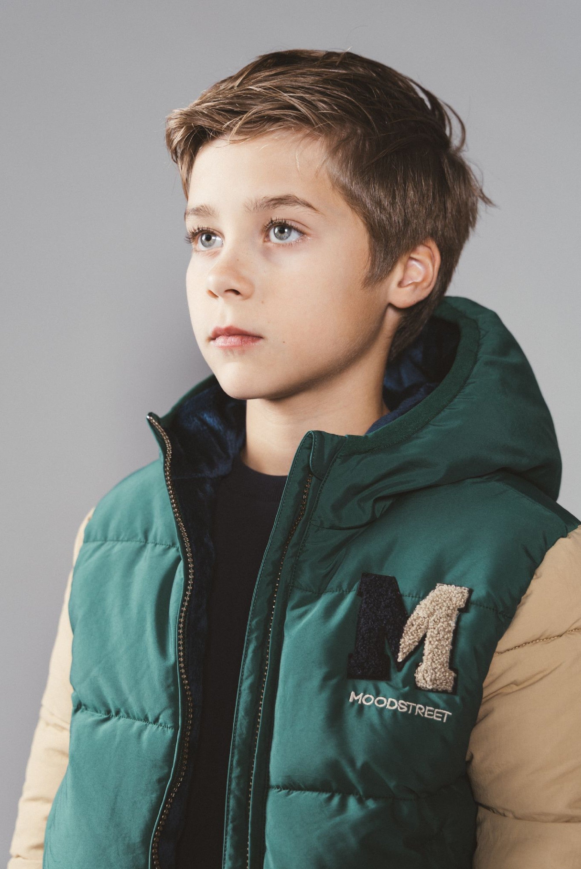 Moodstreet JERICHO winter baseball jack - Sporty Green