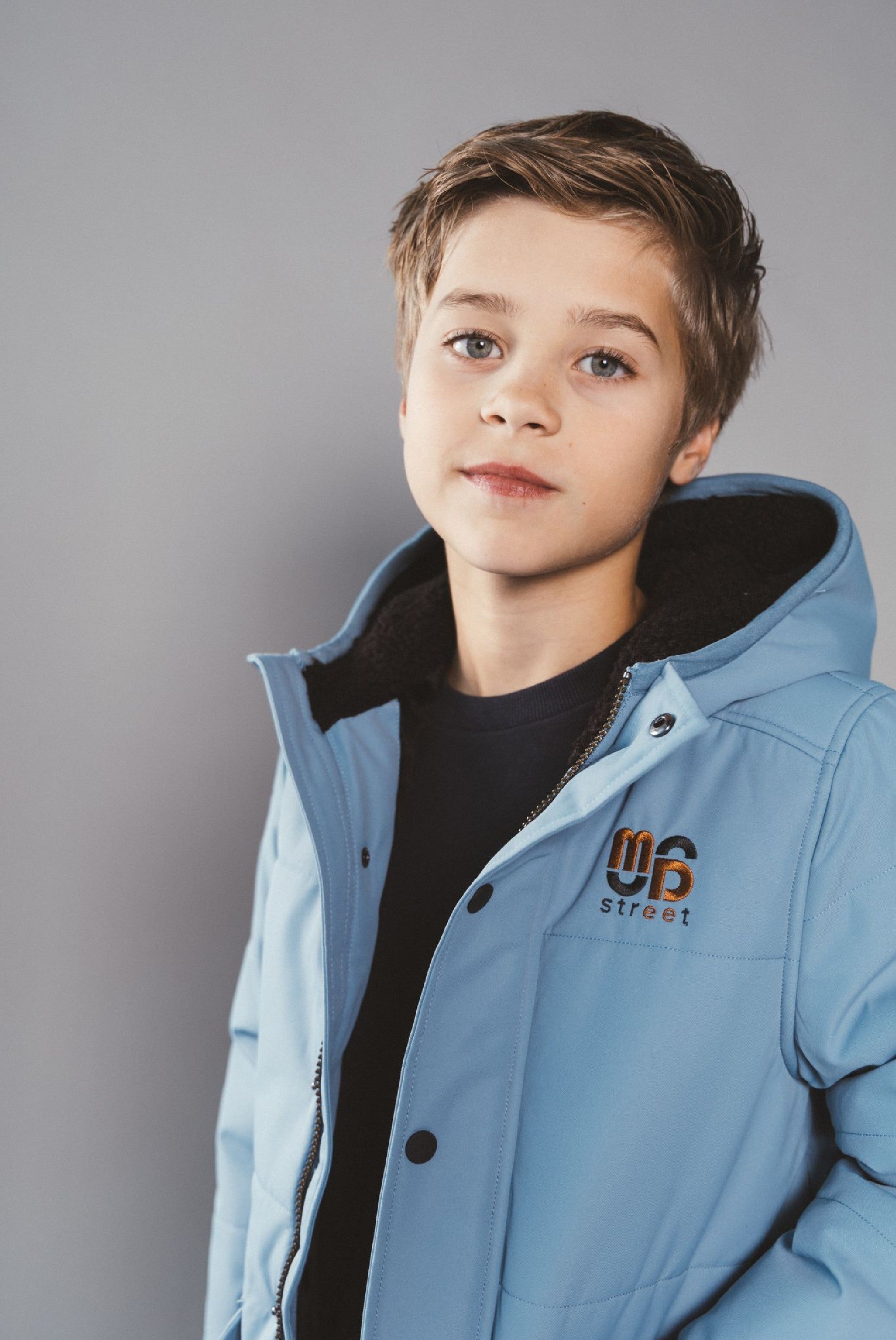 Moodstreet JASPER gewatteerde parka - Ice Blue