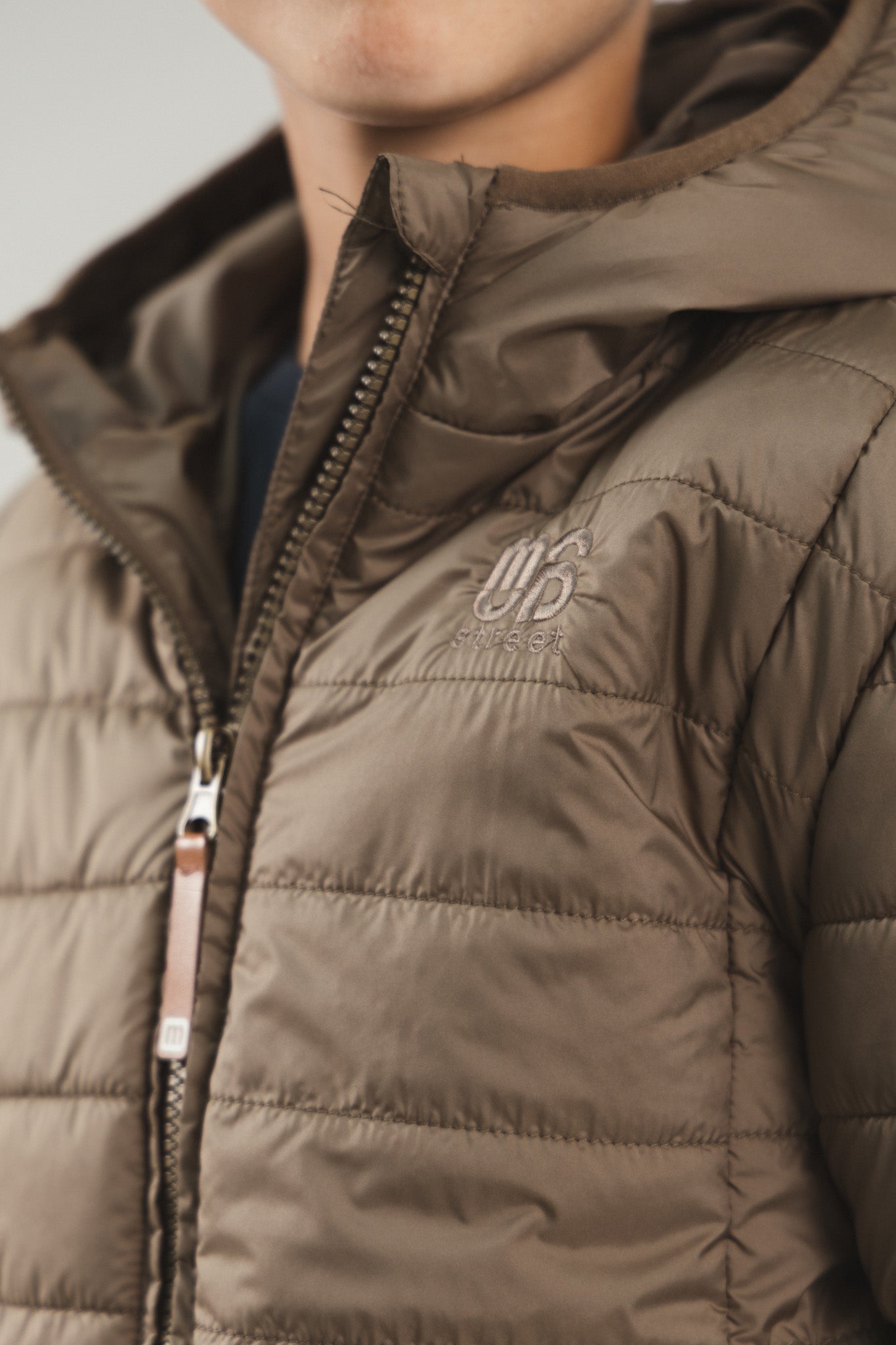 Moodstreet  JOSS licht gewatteerde tussenjas Beige