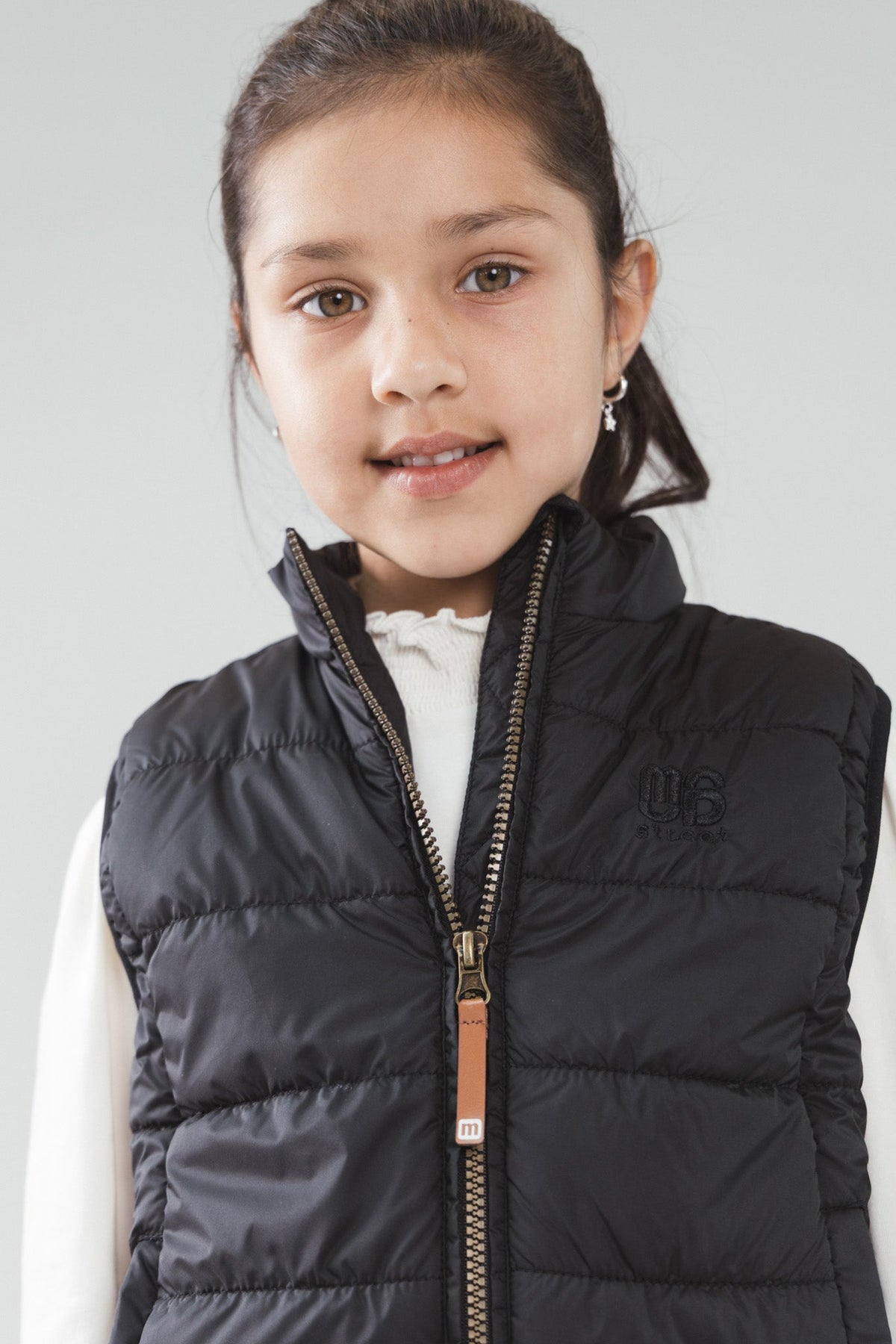 Moodstreet JO licht gewatteerde bodywarmer Zwart