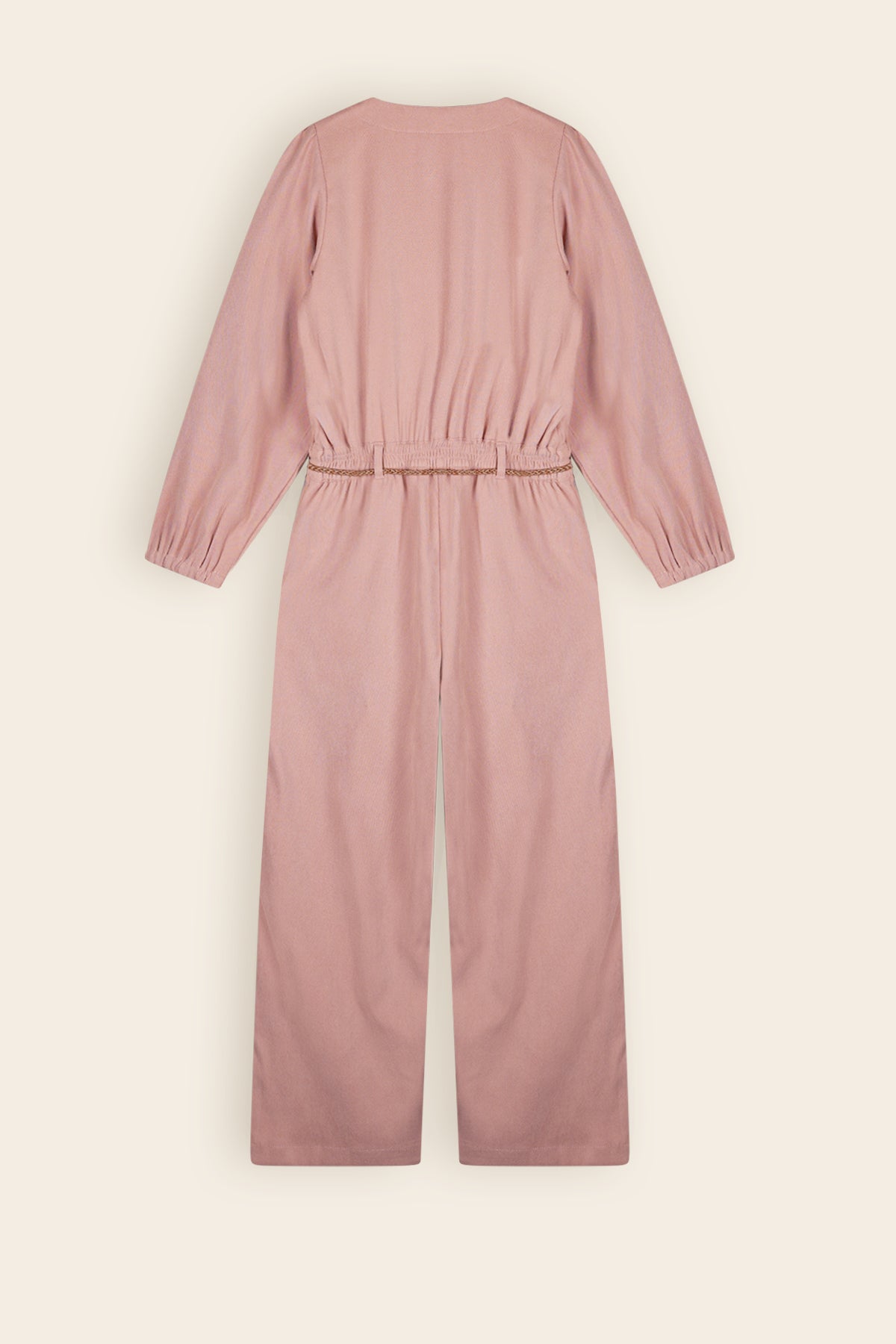 Sasal Twill Jumpsuit Oud Roze