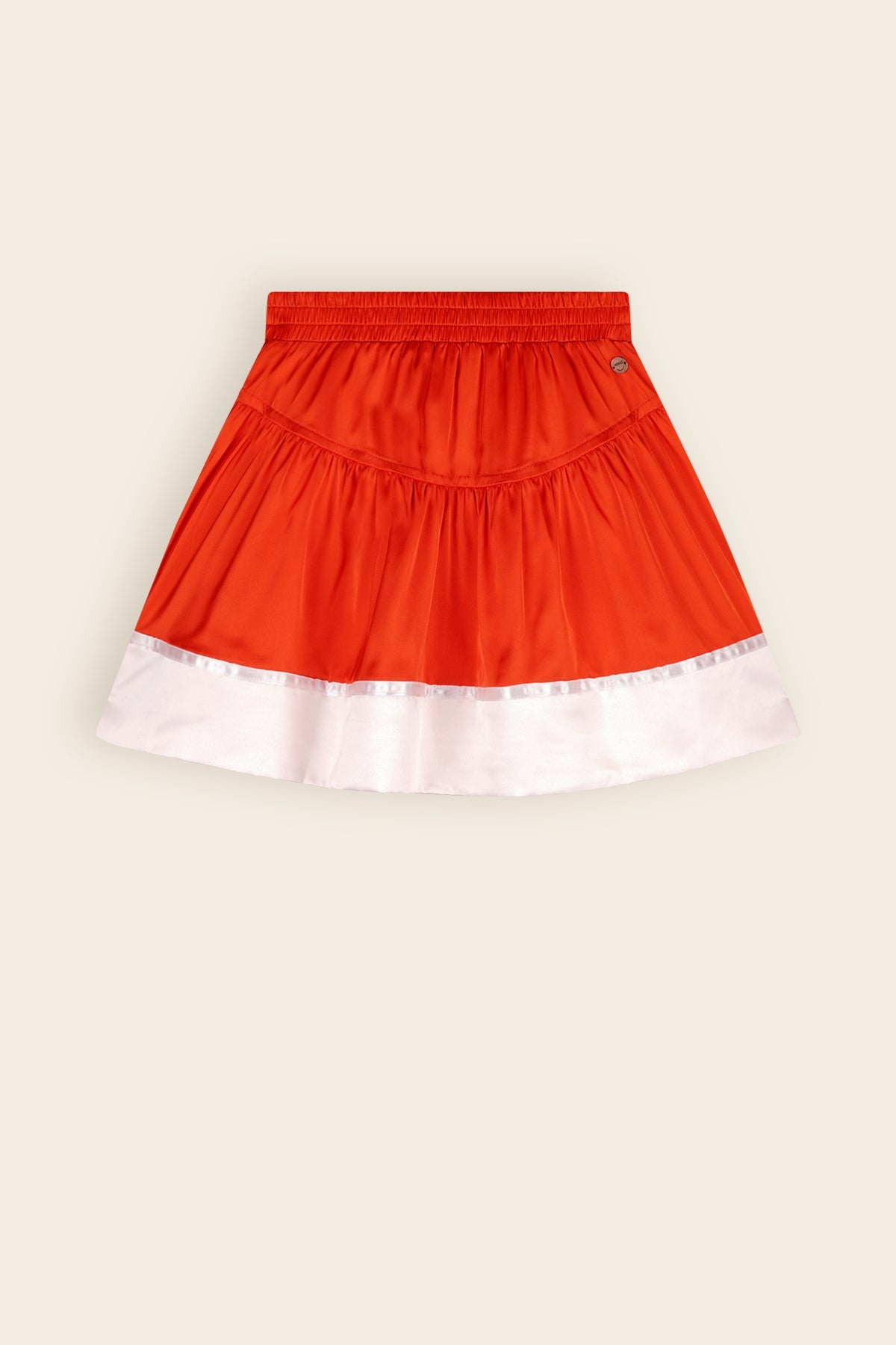NoNo Nika Satijnen Rok Rood