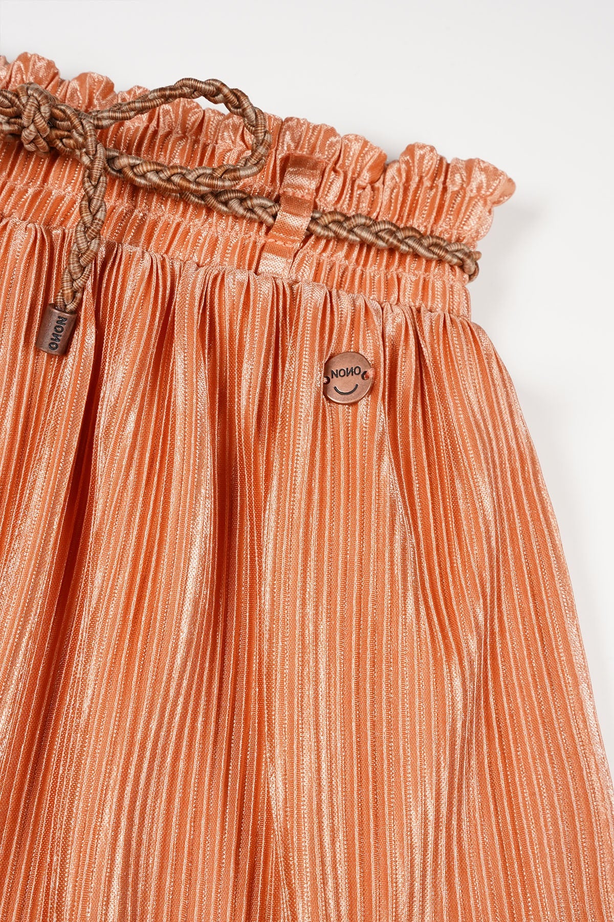 NoNo Nele Plissee Rok Peach