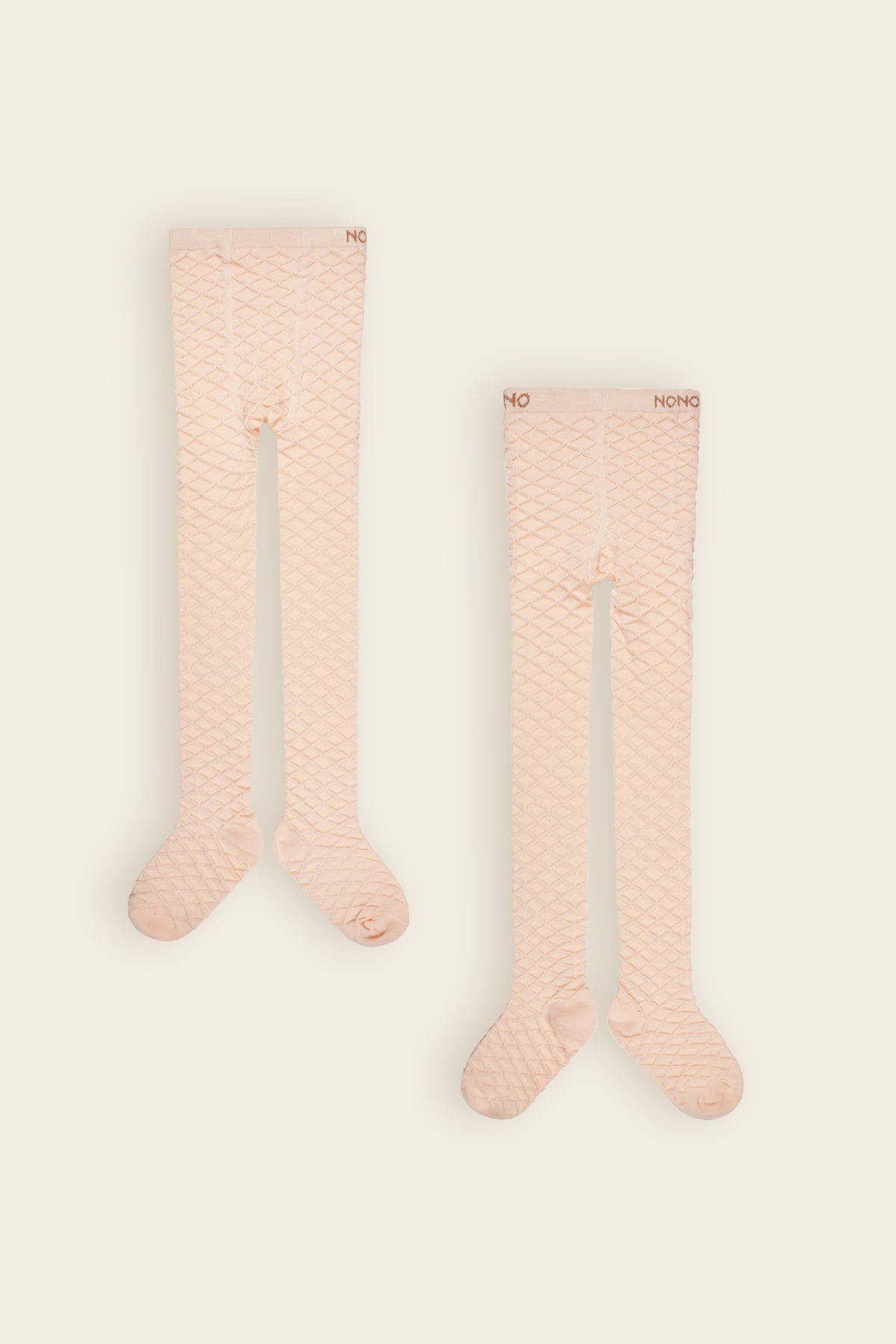 Rosa Honingraat patroon Maillot Oud Roze