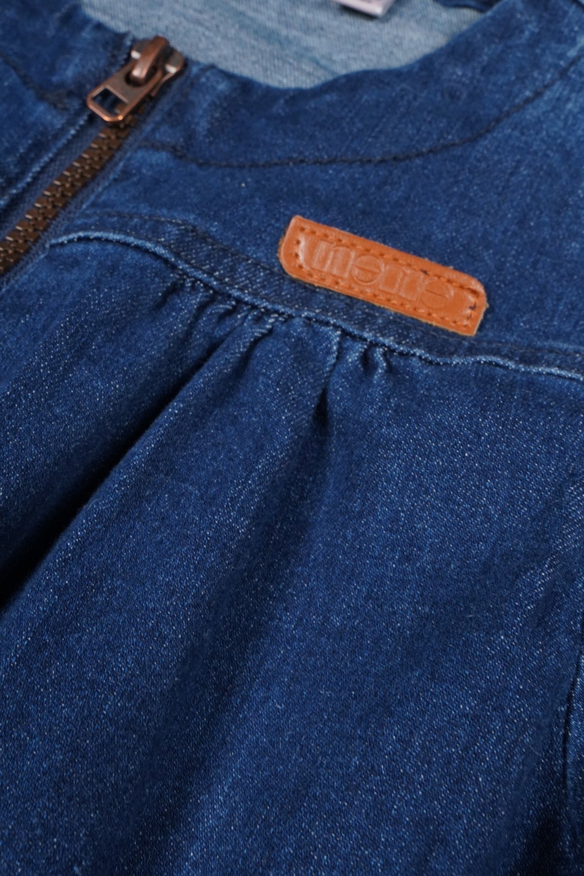 Sasal Light Weight Denim Jumpsuit Navy