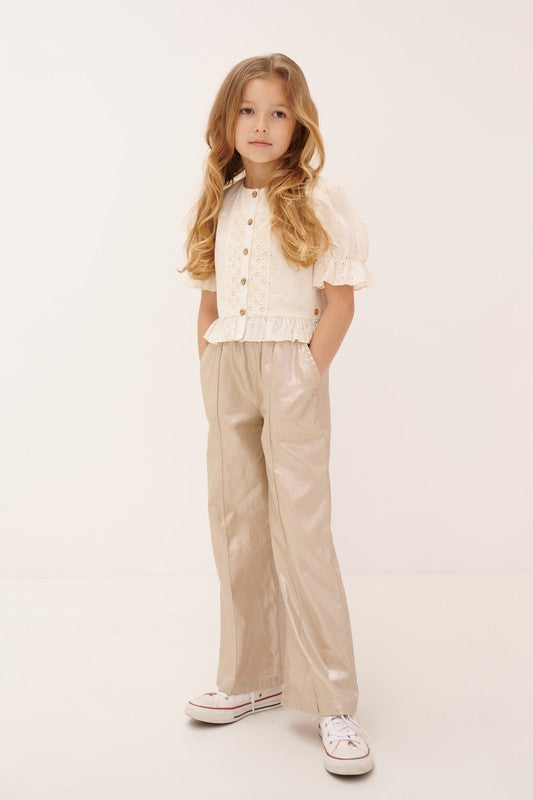 NoNo Tylia Bluse Elfenbein