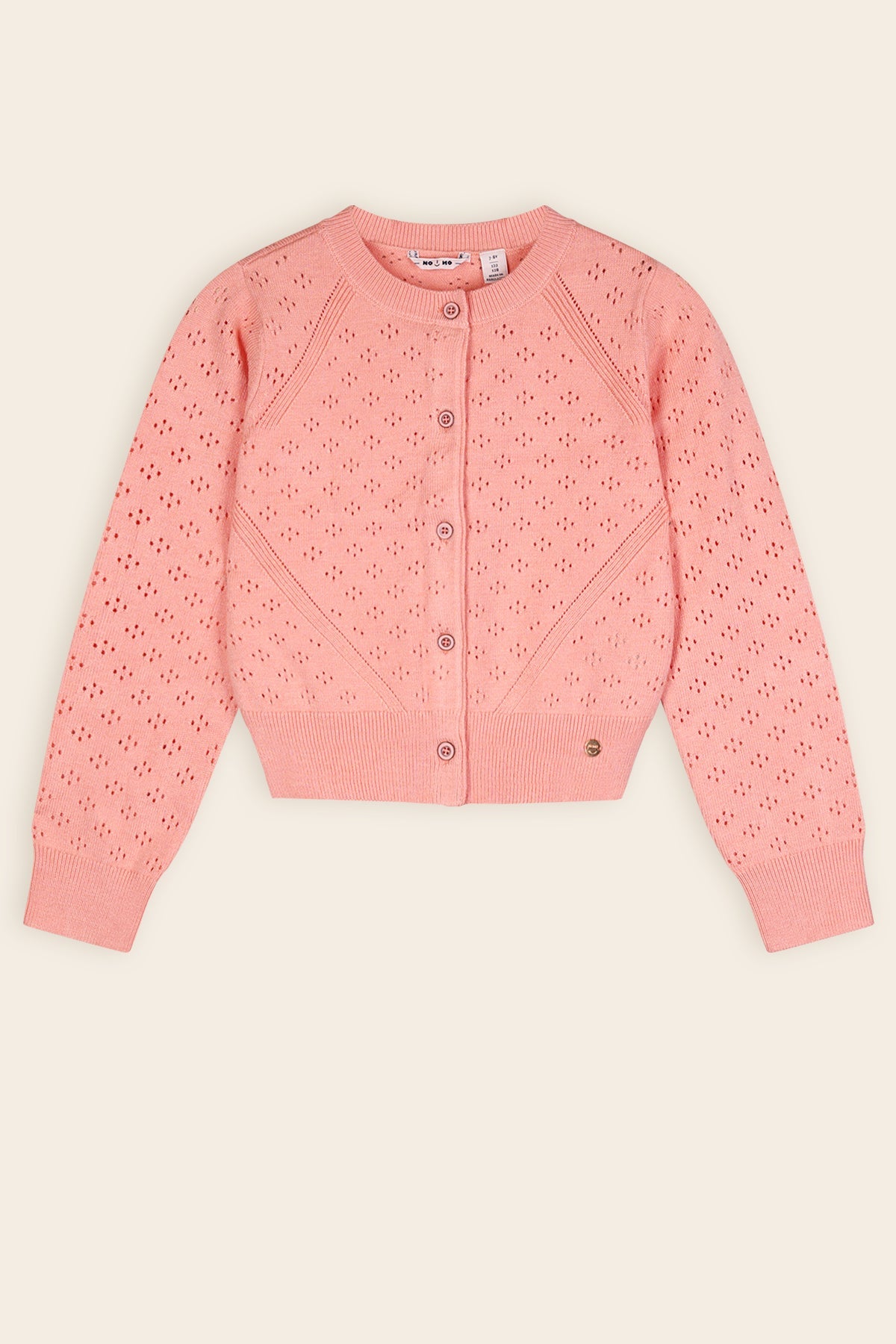NoNo Alia Ajour Vest Rose