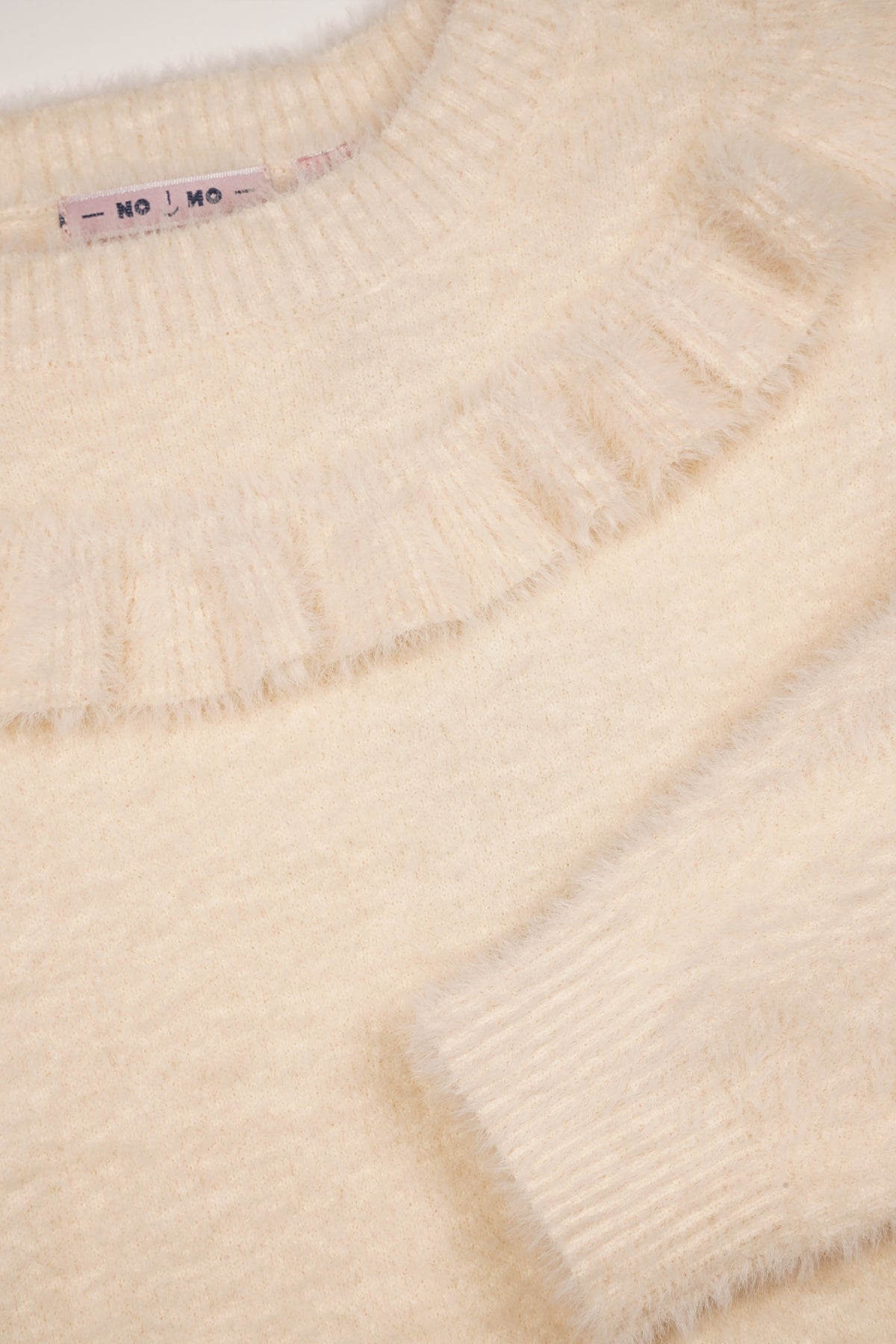 NoNo Ketan Weicher Pullover Elfenbein