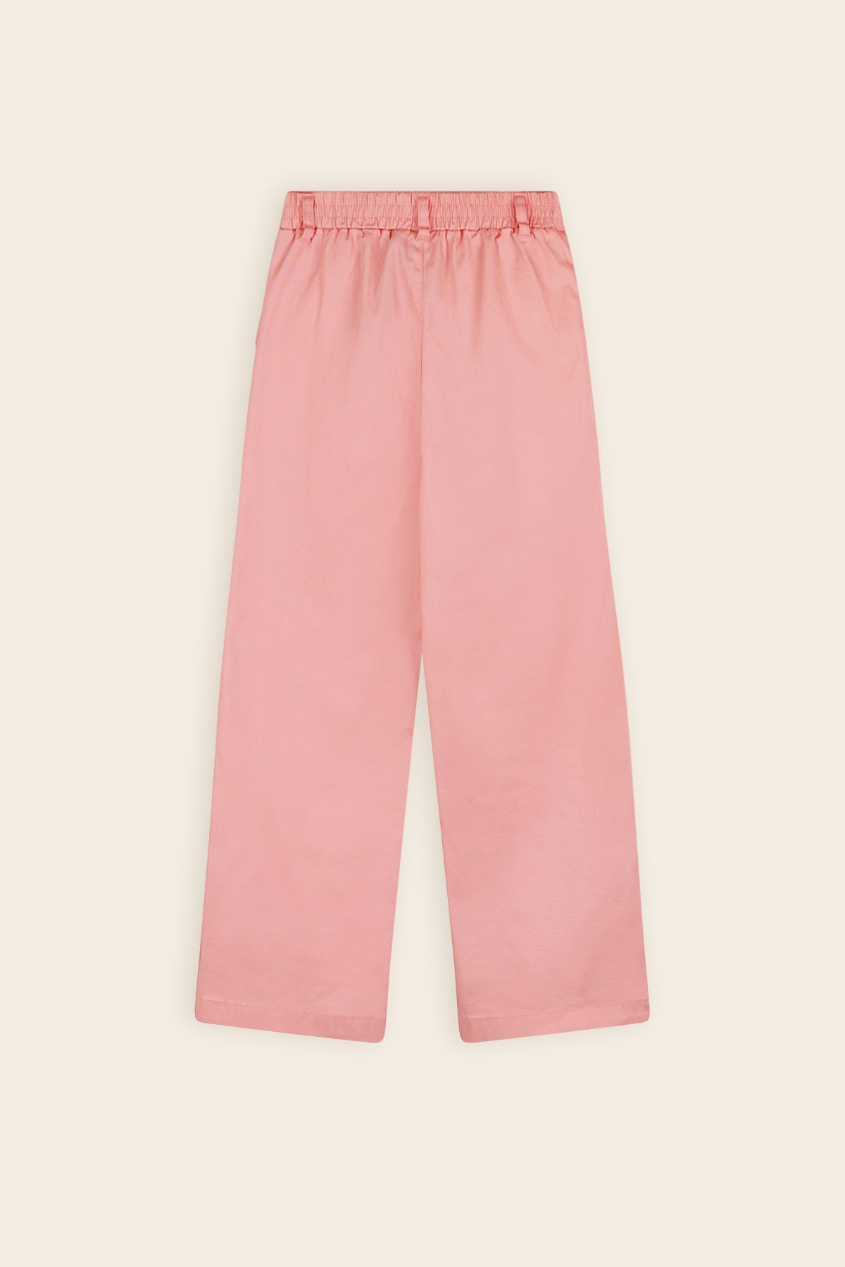 NoNo Sayla Palazzo Stretch-Twillhose Rosé