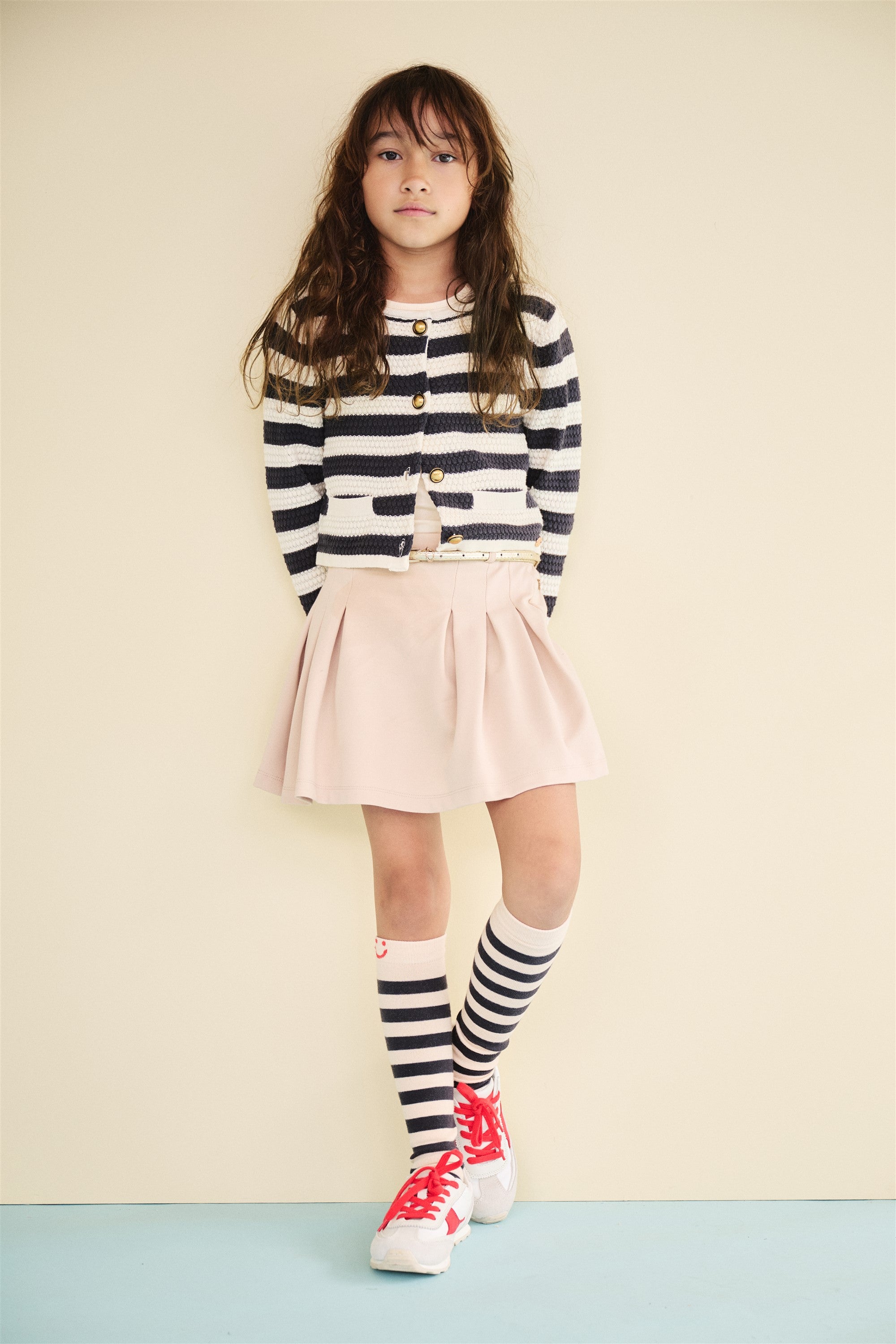 NoNo Aiko Vest Zwart/Wit