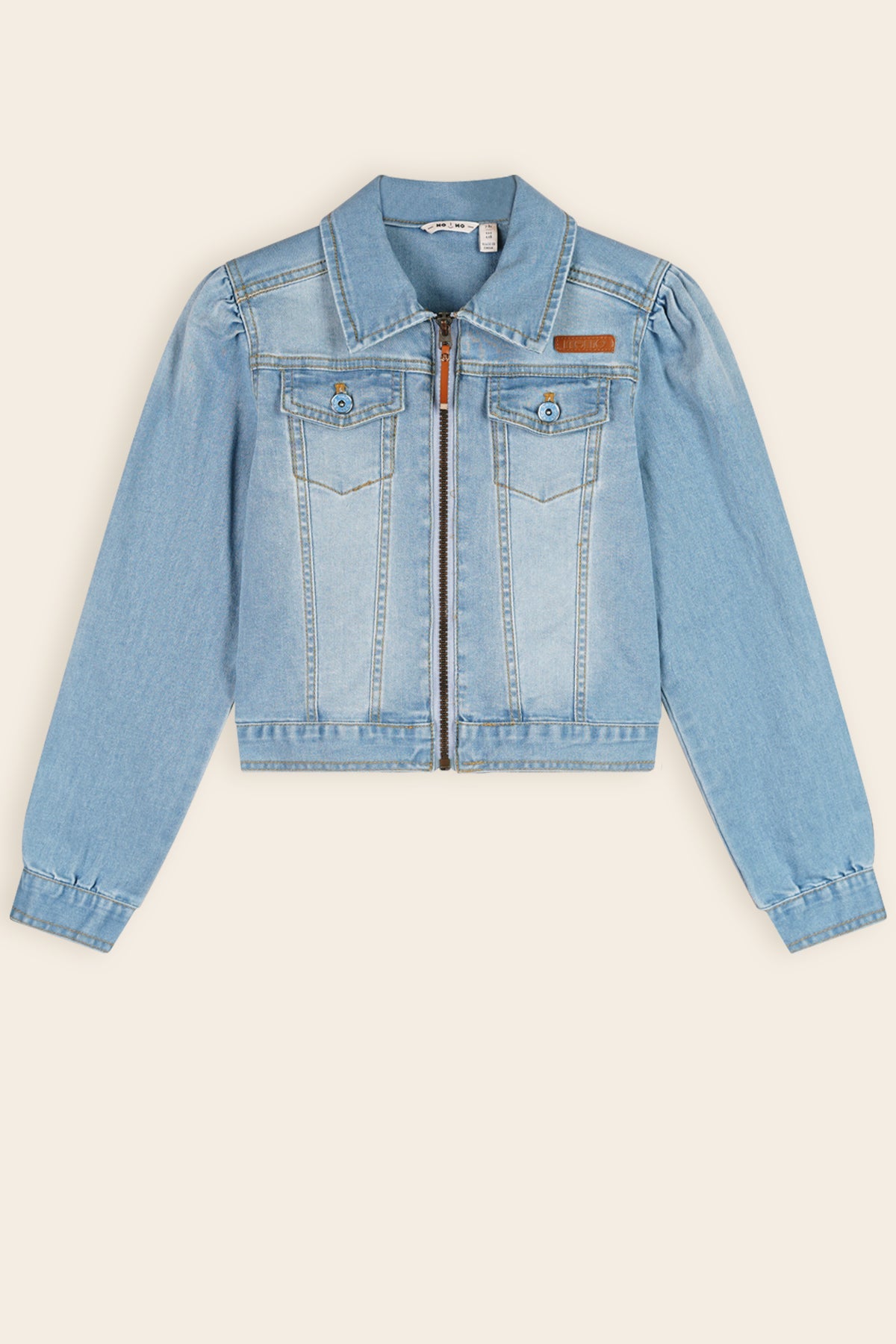 NoNo Donet Denim Jas Blauw