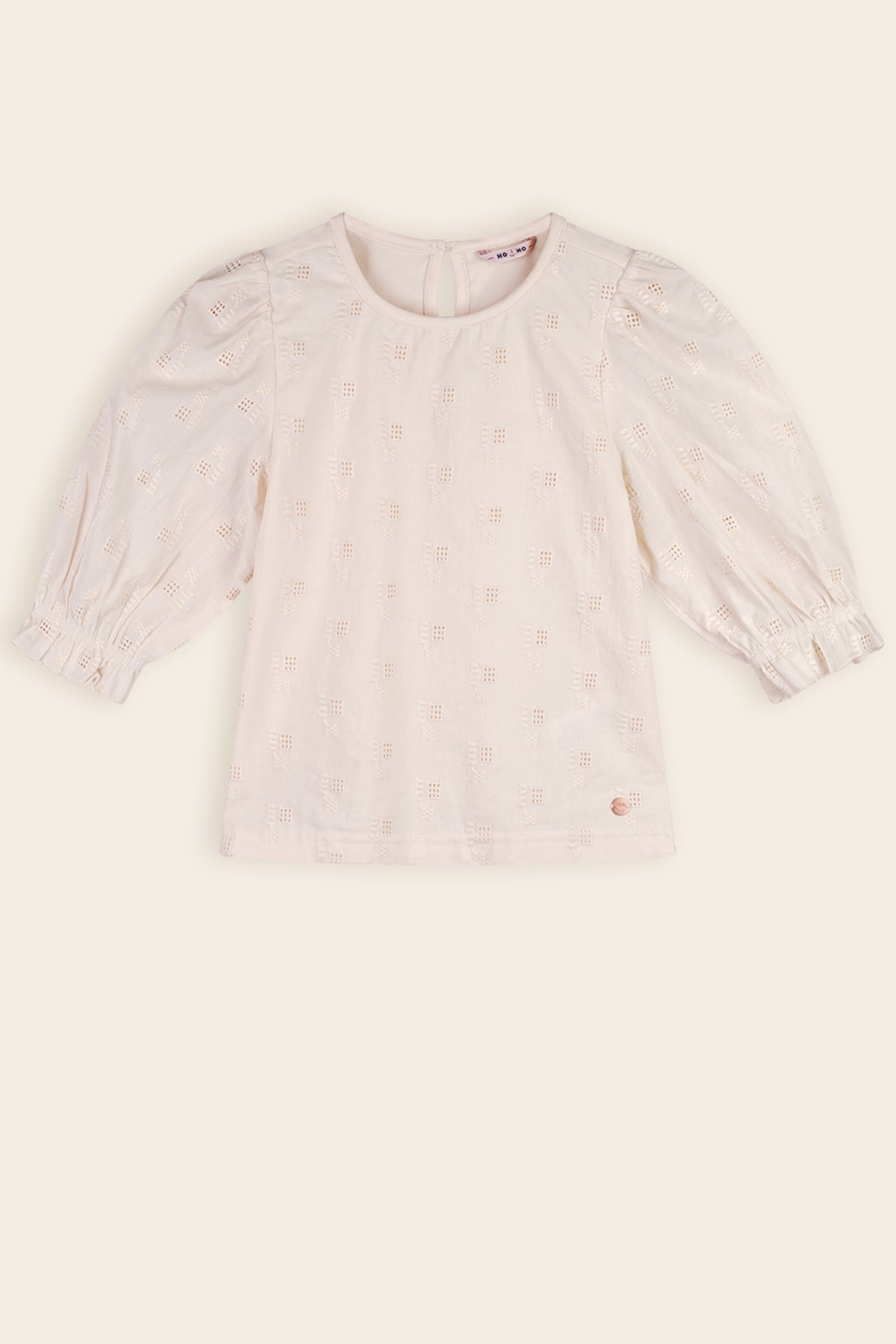 NoNo Kulet Blouse Top Ivoor